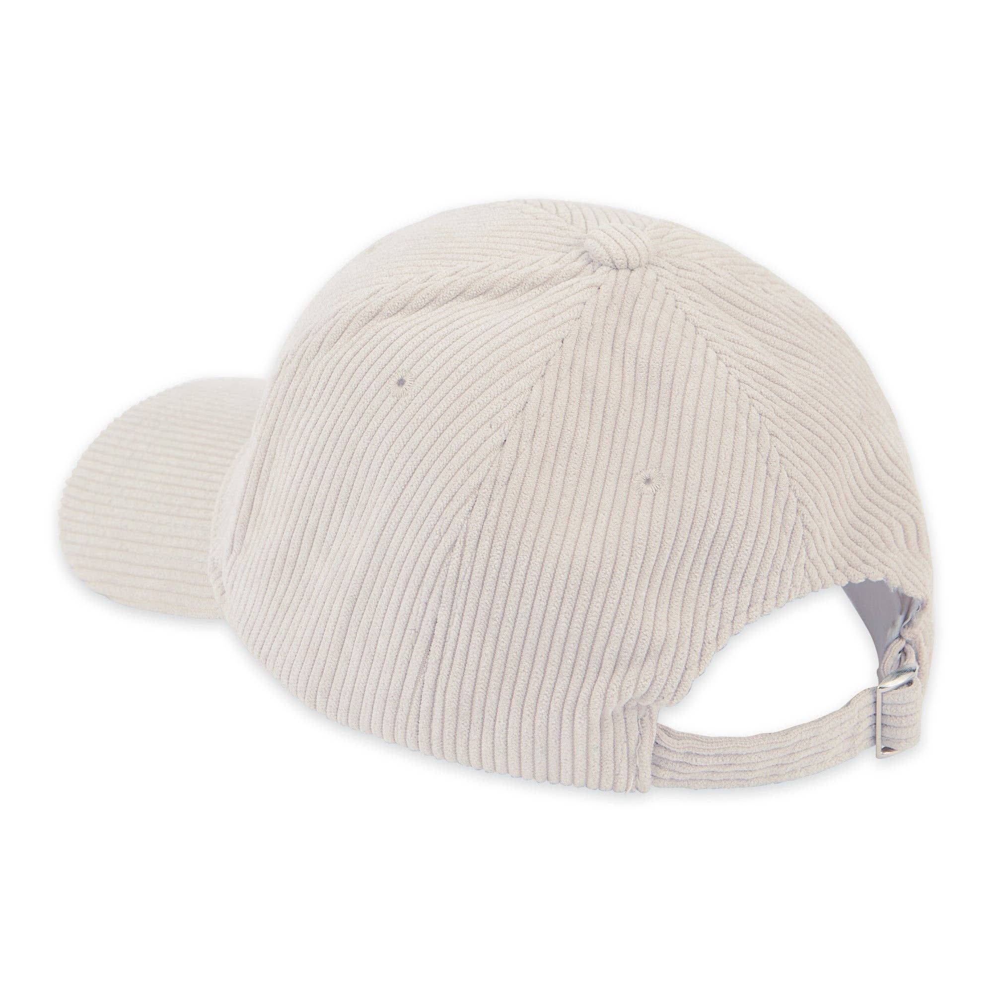 Corduroy Ball Cap - Cream