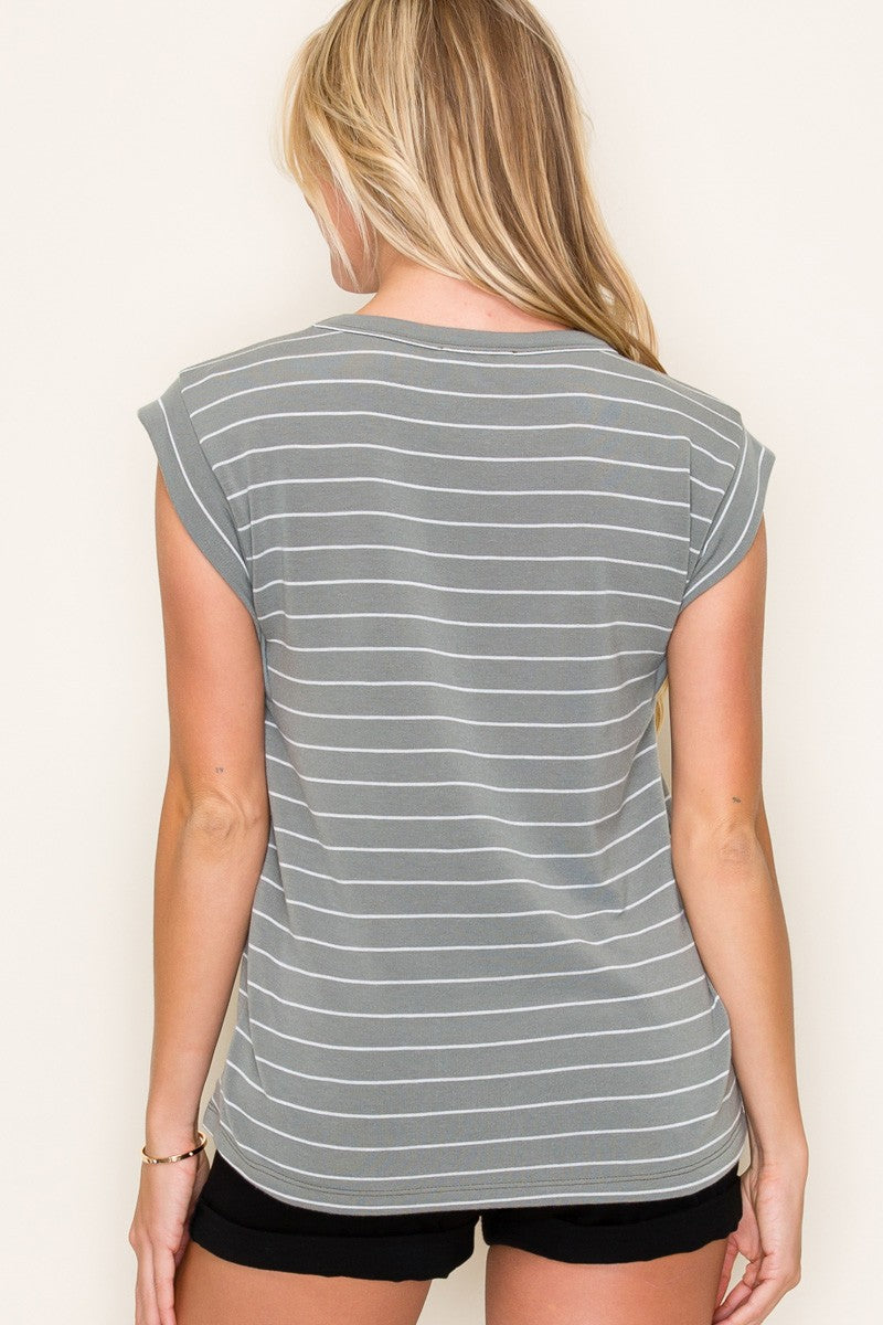 JERRIE STRIPE TOP