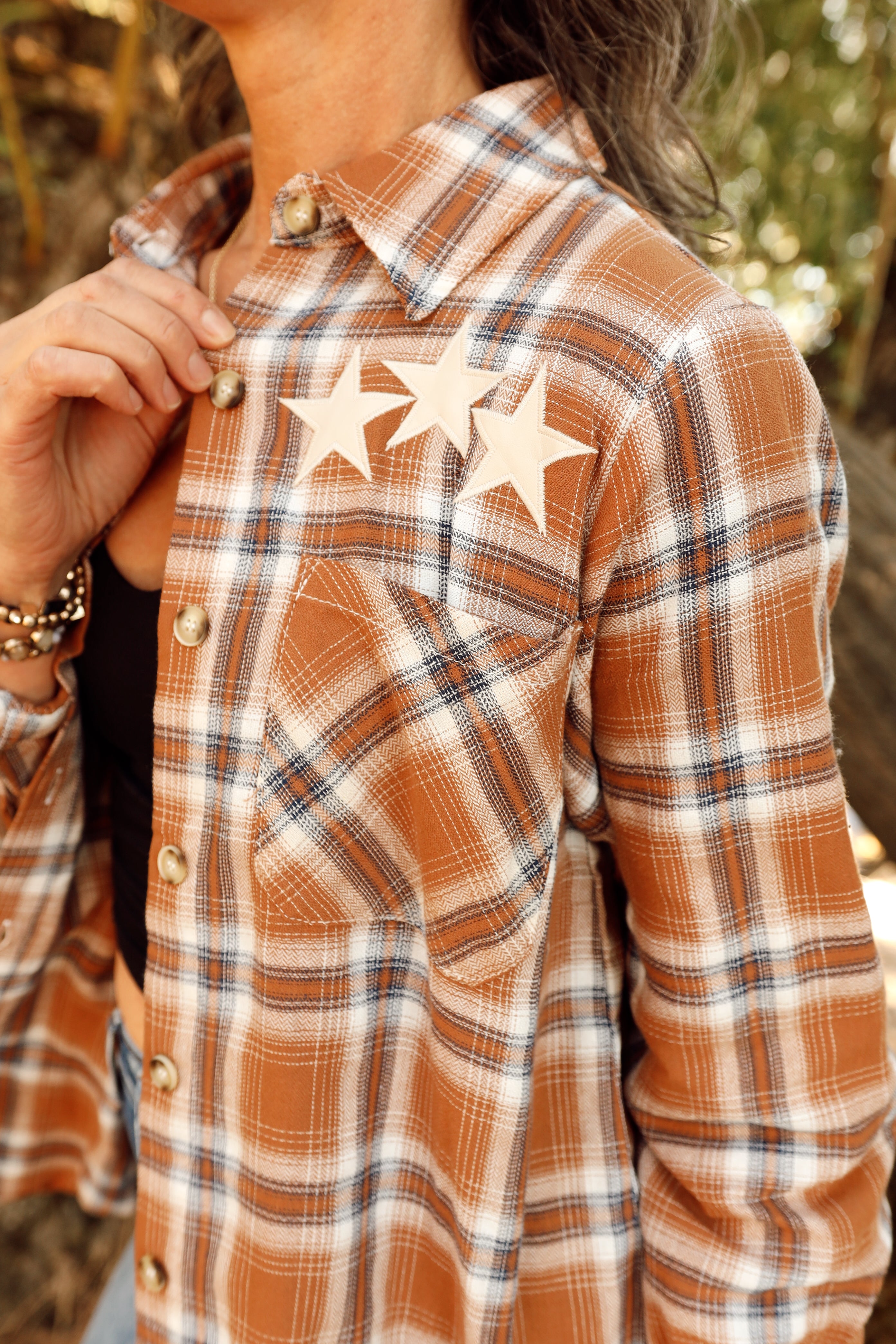 STAR FLANNEL SHIRT