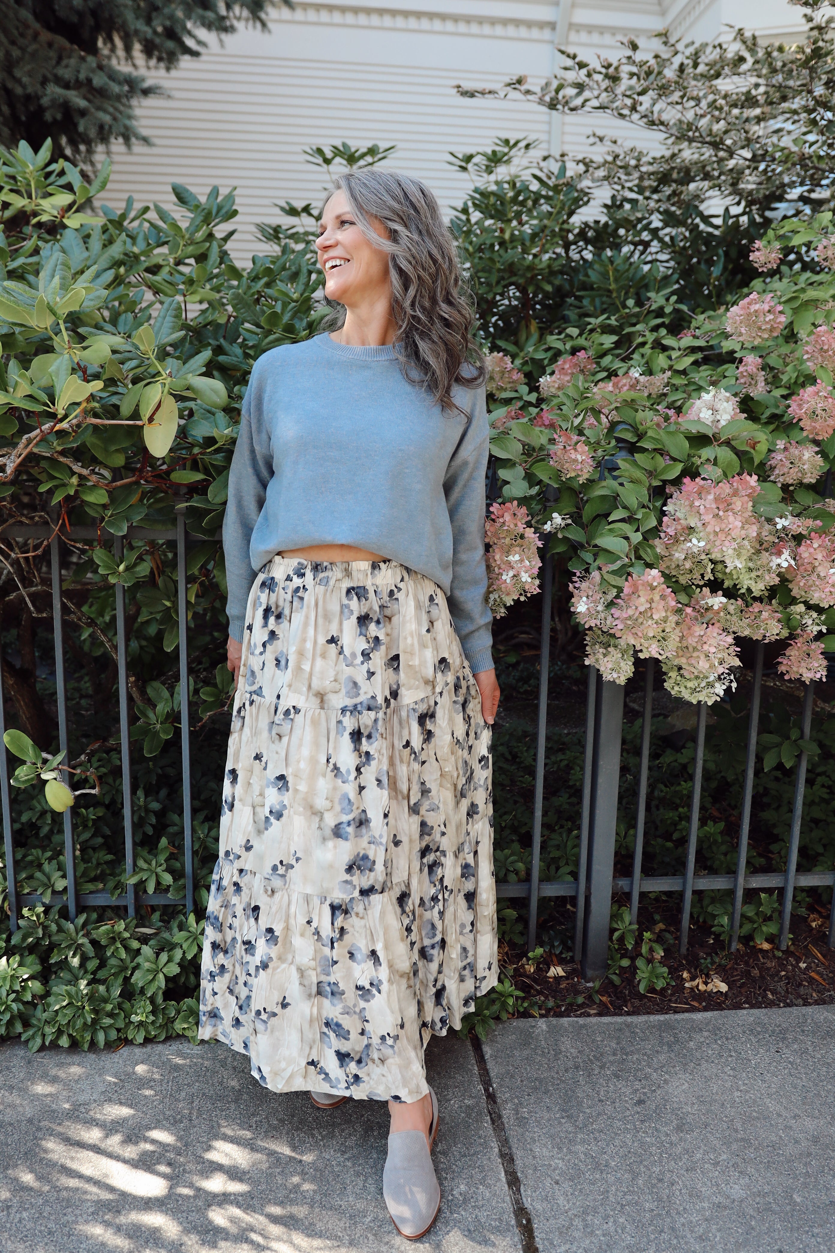 ABI FLORAL SKIRT