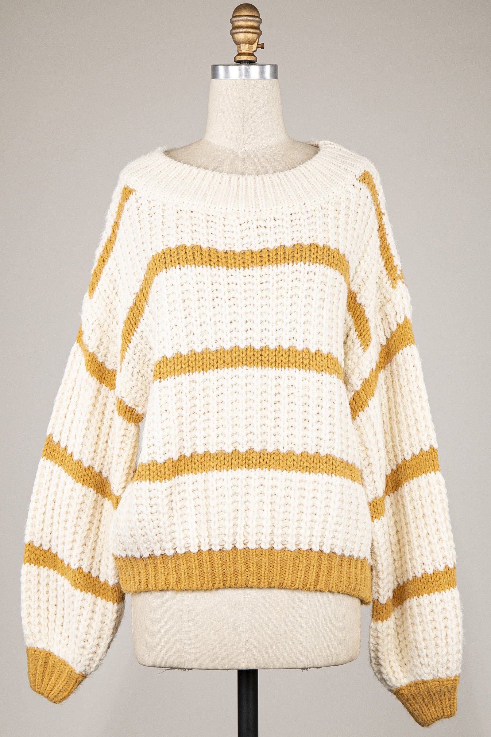 COLLEEN STRIPE SWEATER