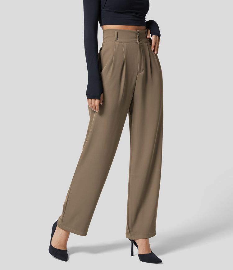 SARRHA STRAIGHT LEG WORK PANT