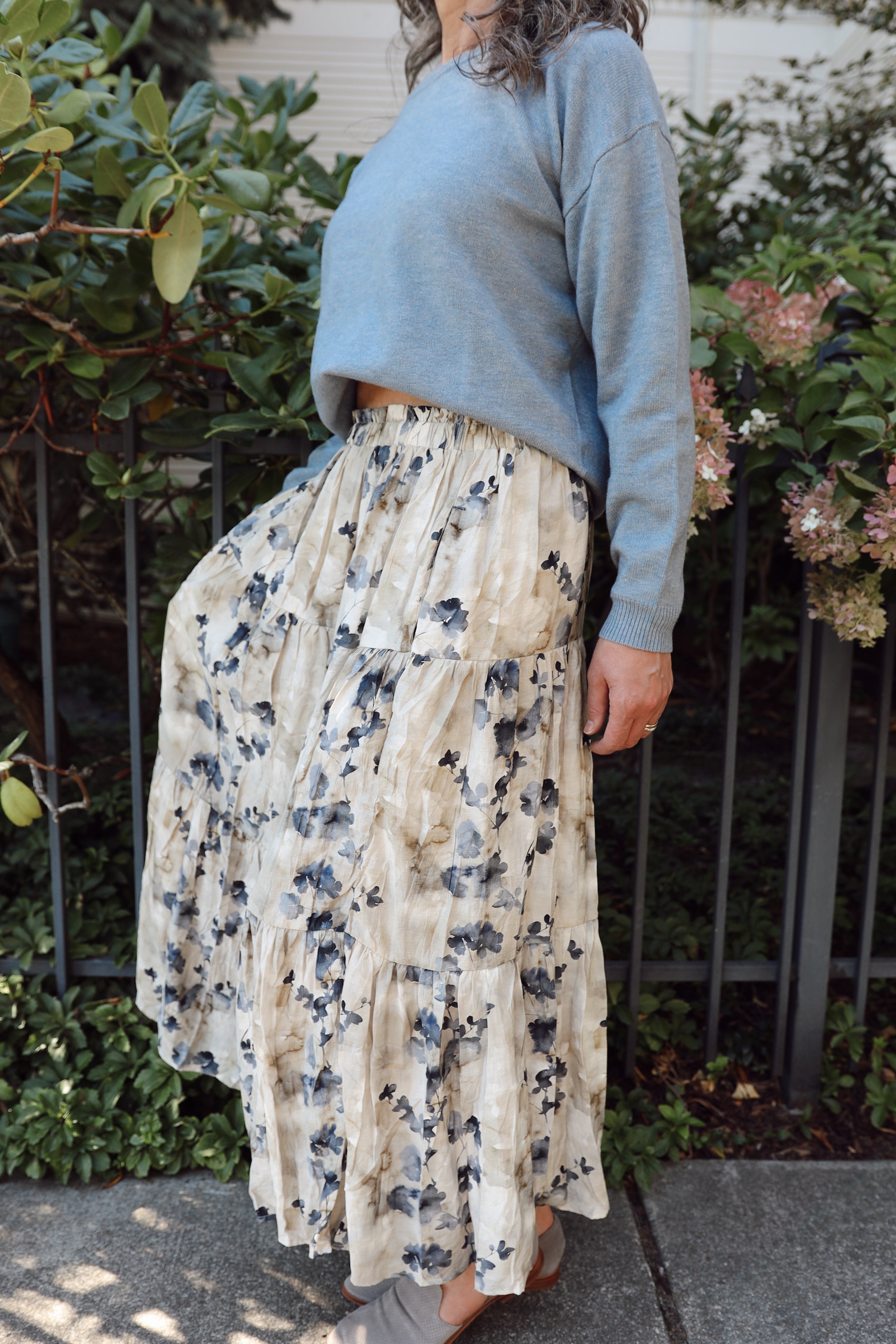 ABI FLORAL SKIRT