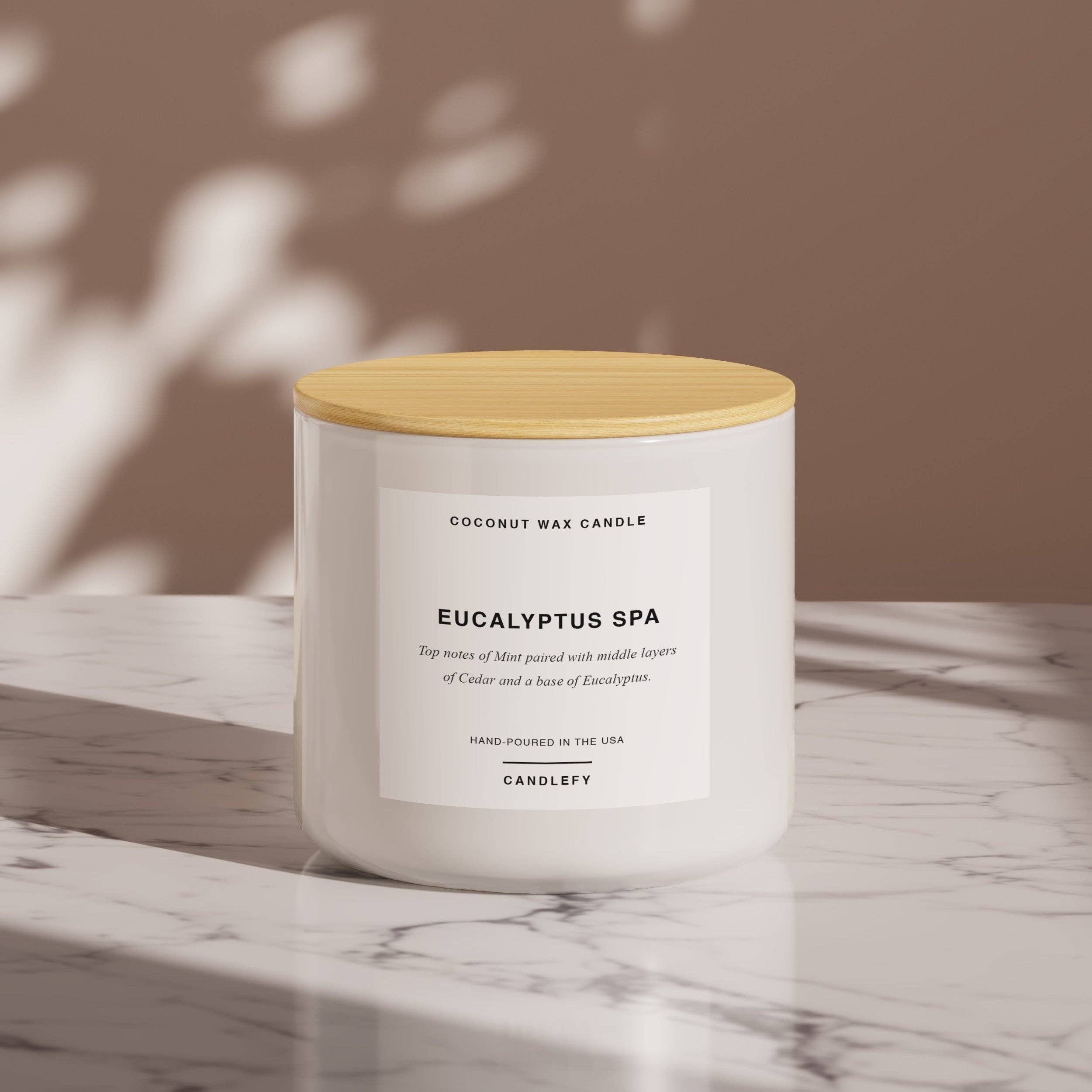 Eucalyptus Spa Scented Candle