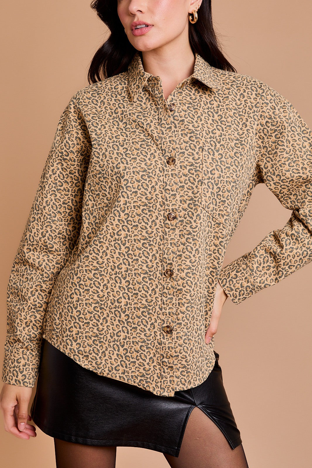 PRESLEY LEOPARD SHIRT