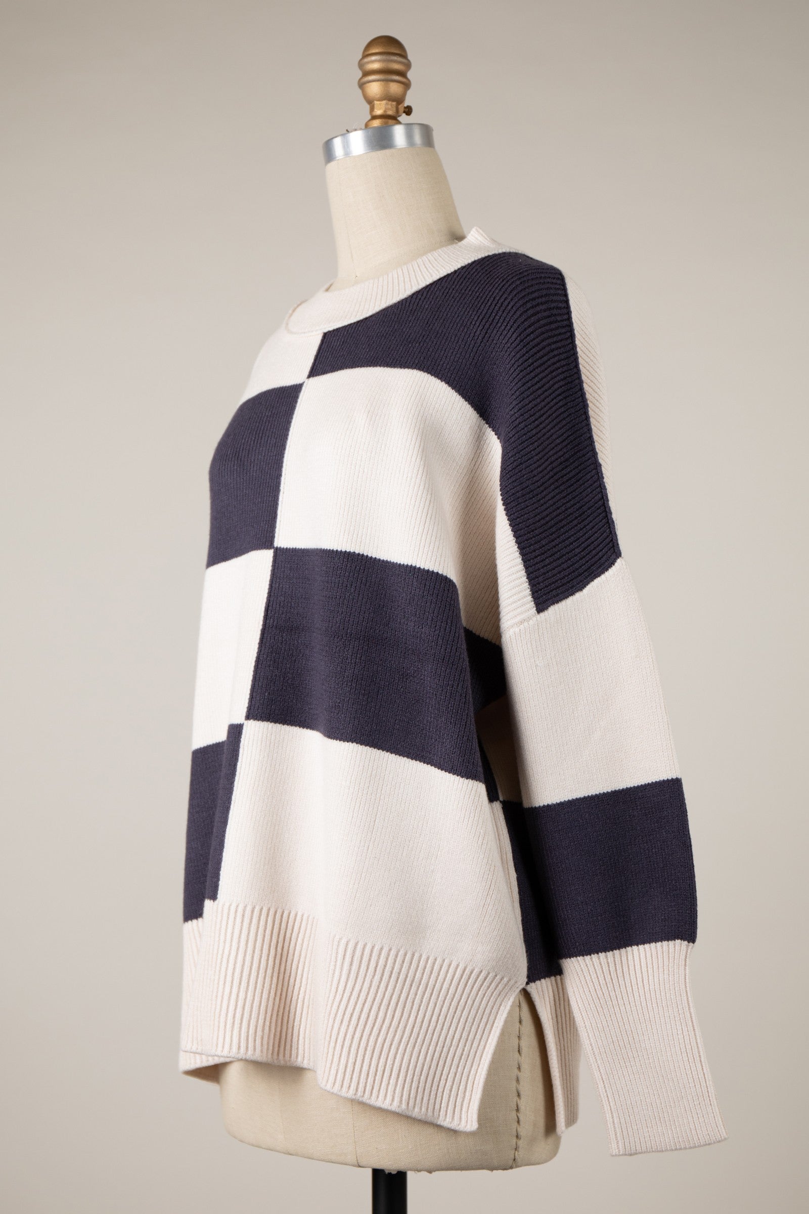 ADDISON COLORBLOCK SWEATER