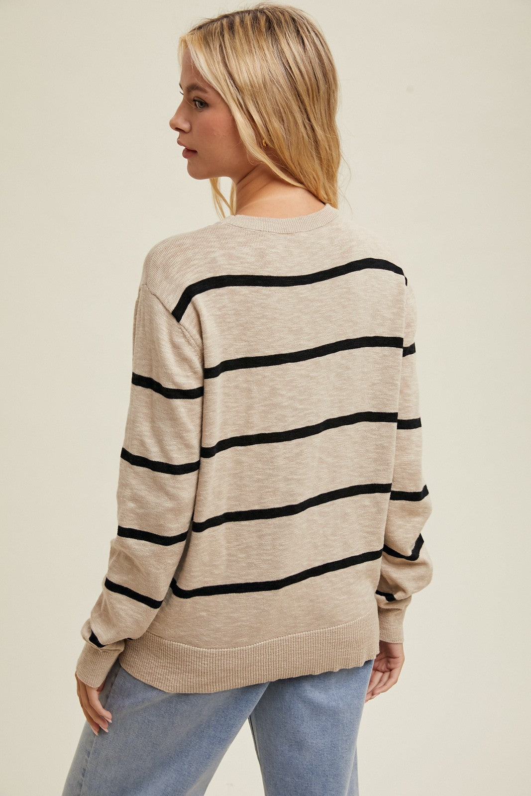 LANEY STRIPED SWEATER