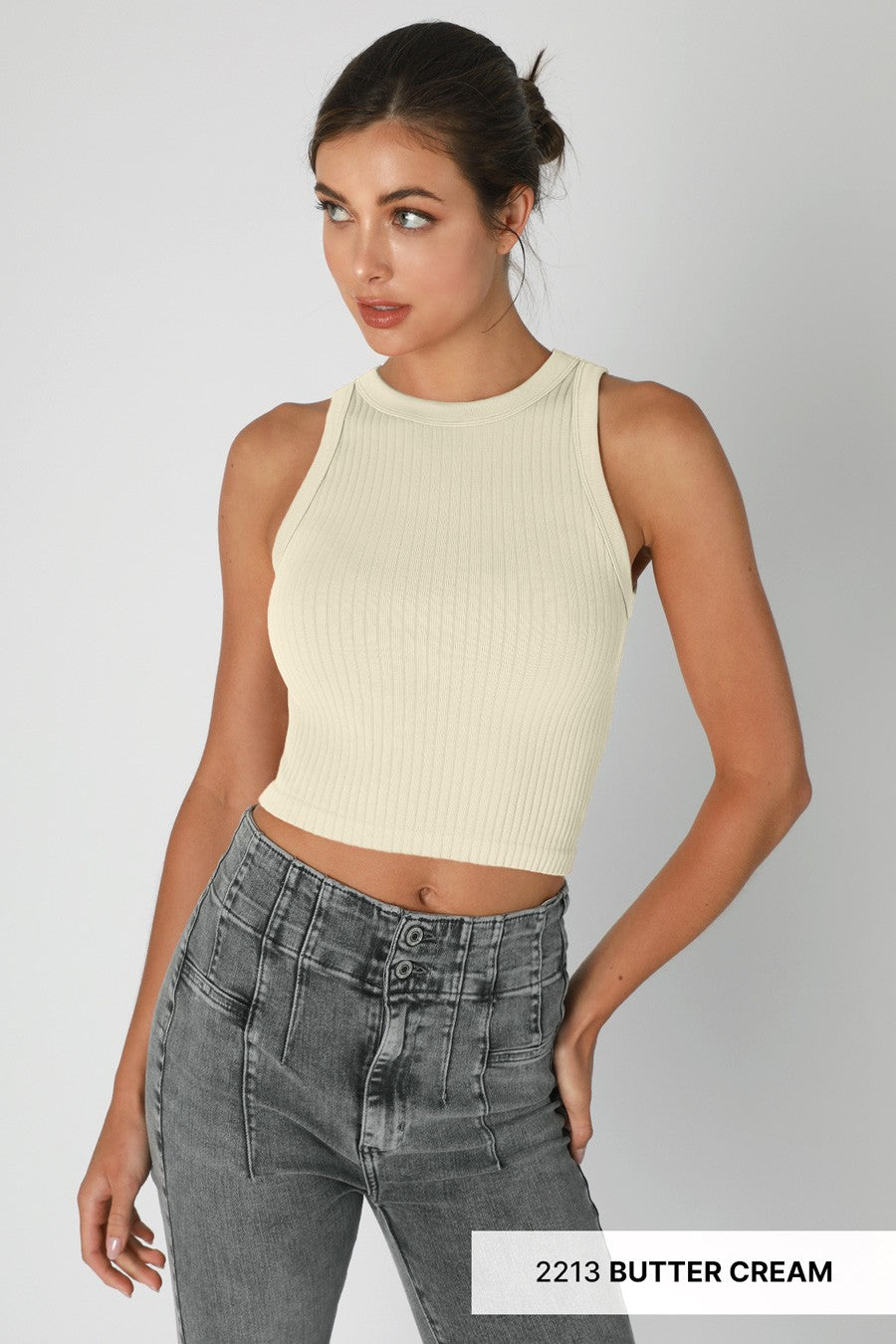 CLAIRE RIBBED TANK