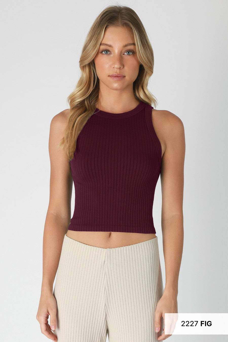 CLAIRE RIBBED TANK