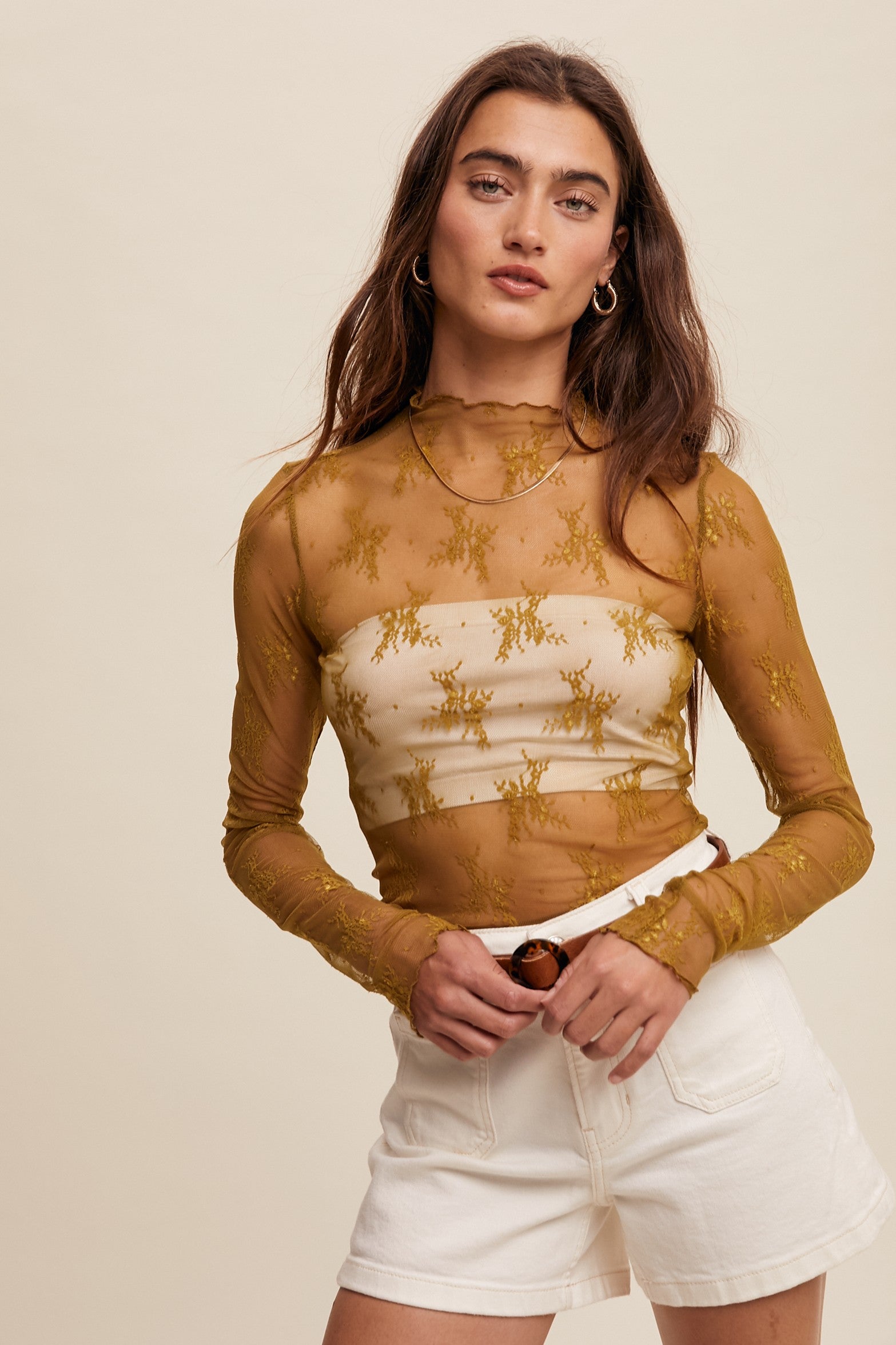 LEIA LACE LONG SLEEVE