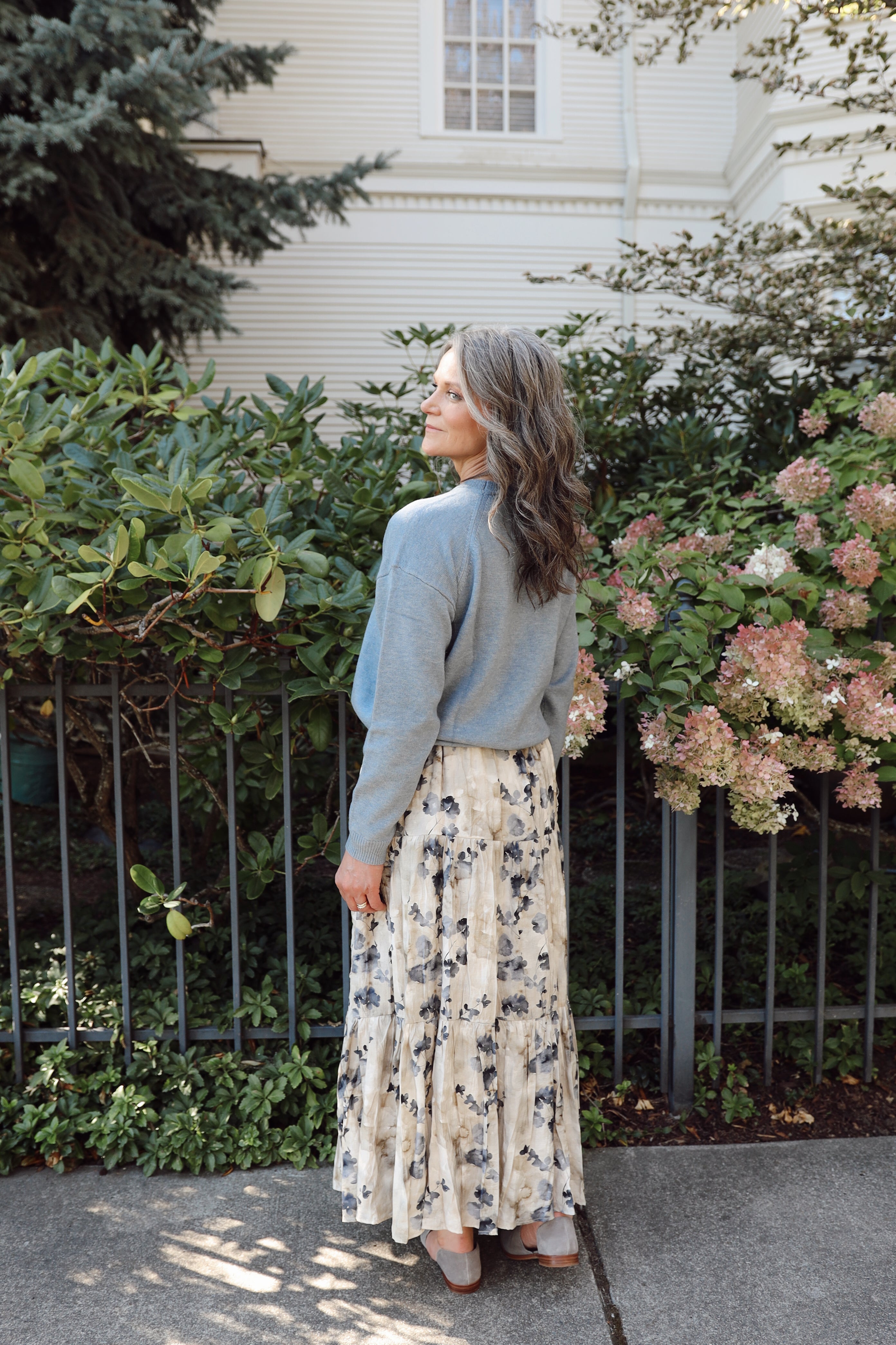 ABI FLORAL SKIRT