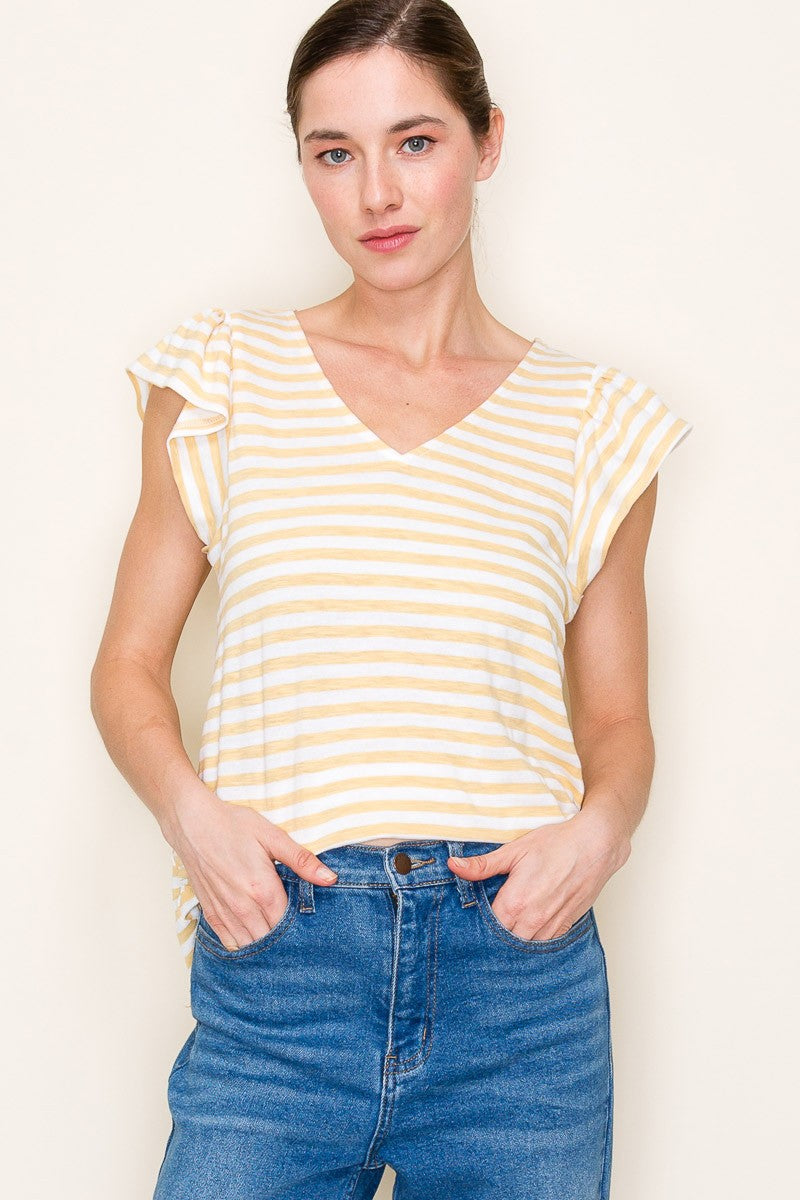 TRICIA STRIPE TOP