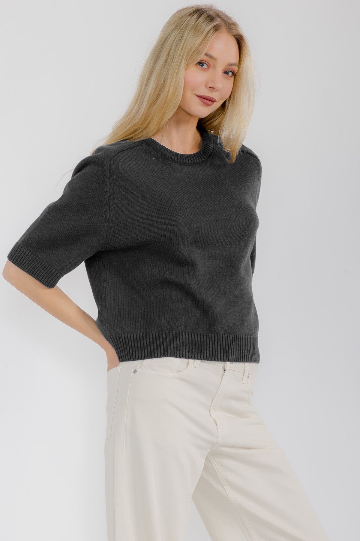 MARNIE SS SWEATER