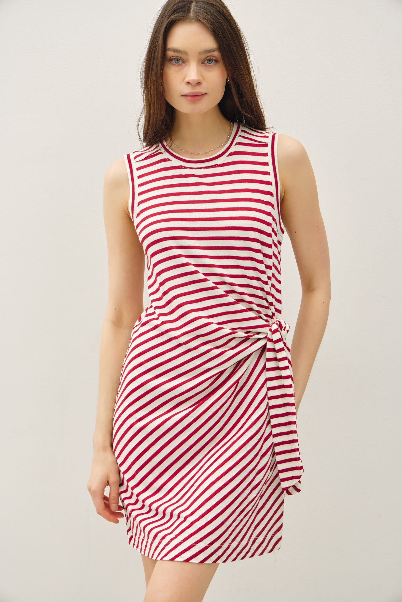 CARLY STRIPE DRESS