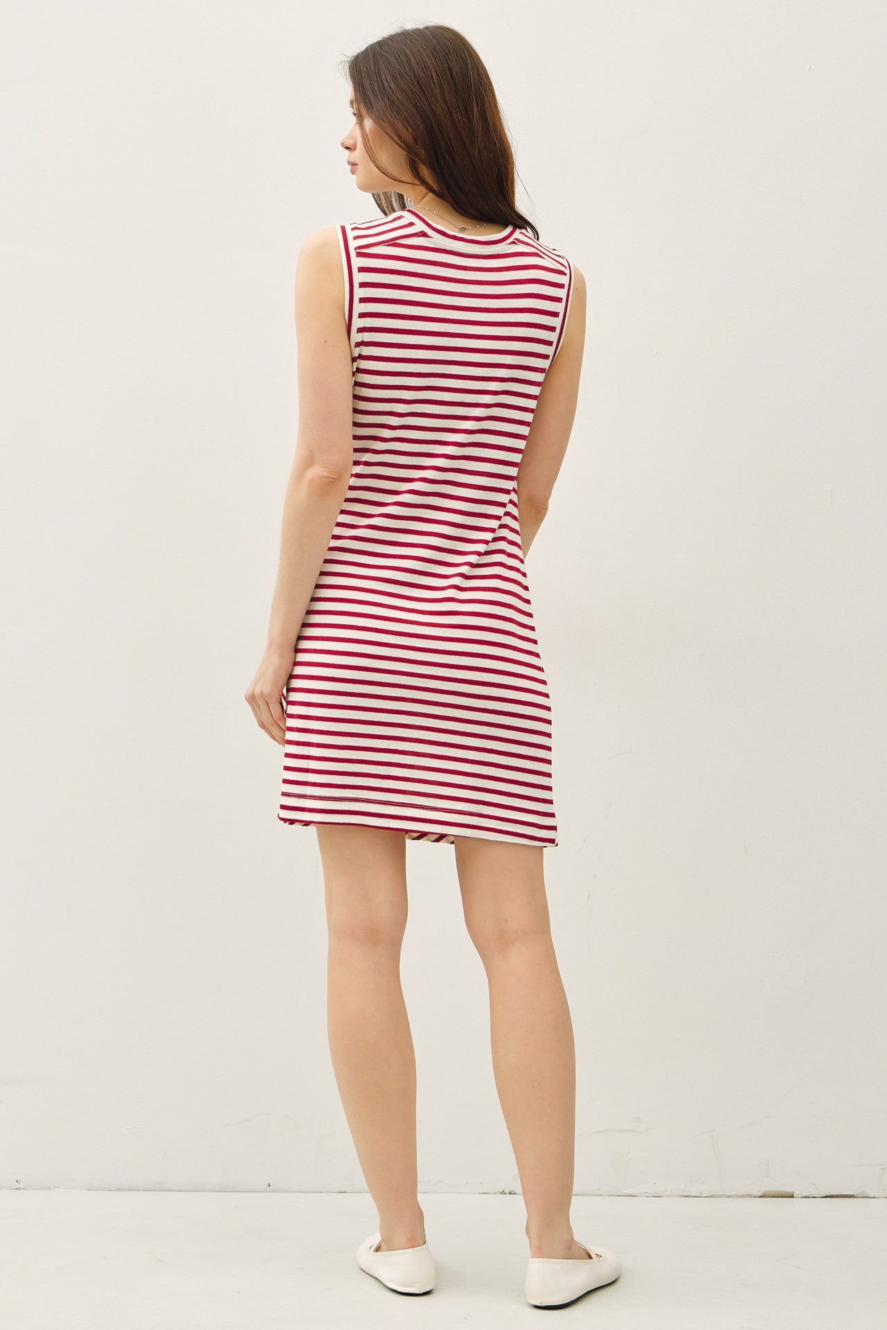 CARLY STRIPE DRESS