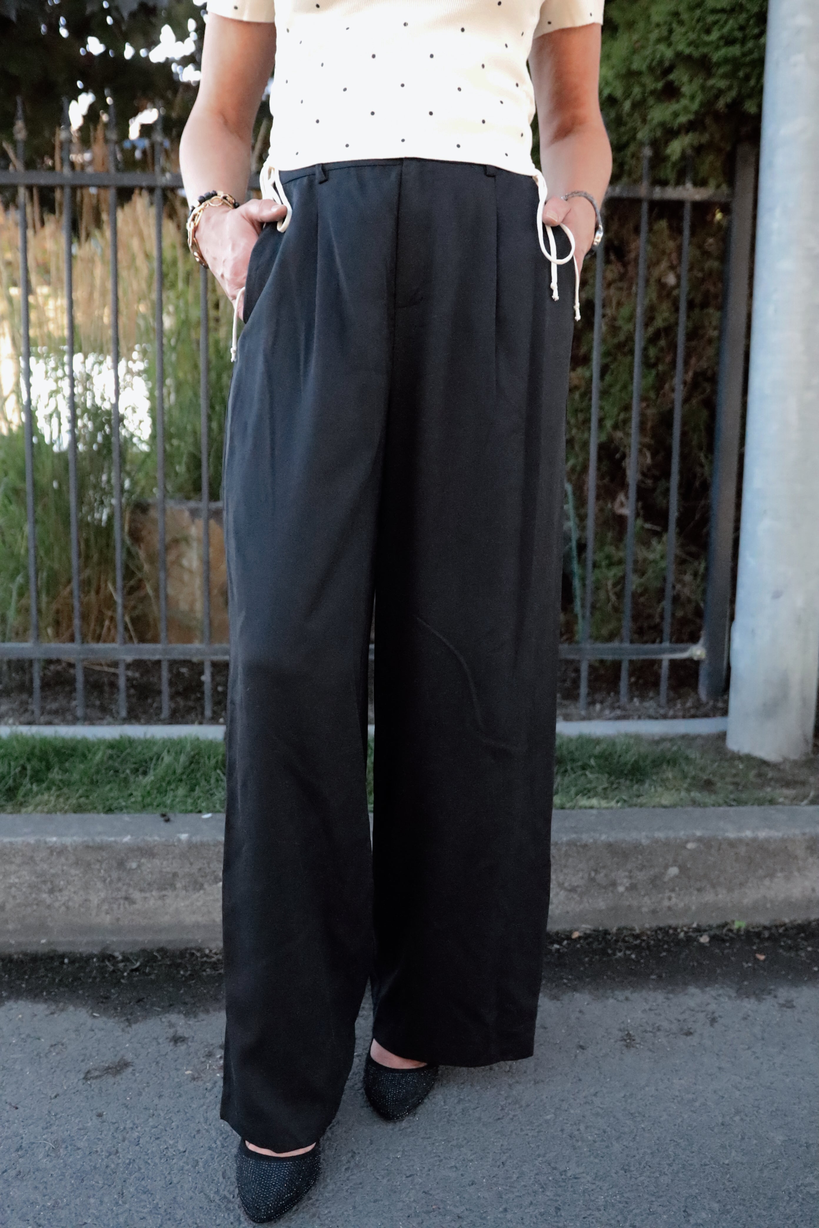 DRESS CODE FRONT PLEAT PANTS