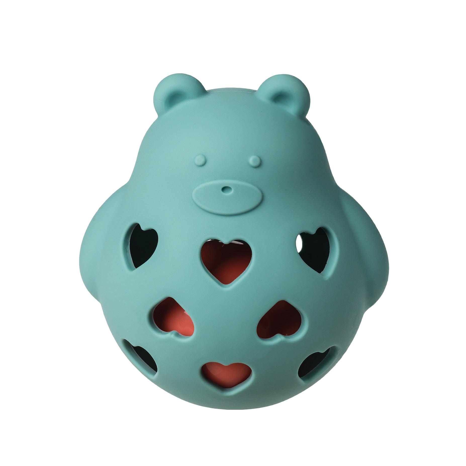 Simply Silicone Teddy Roly Rattle