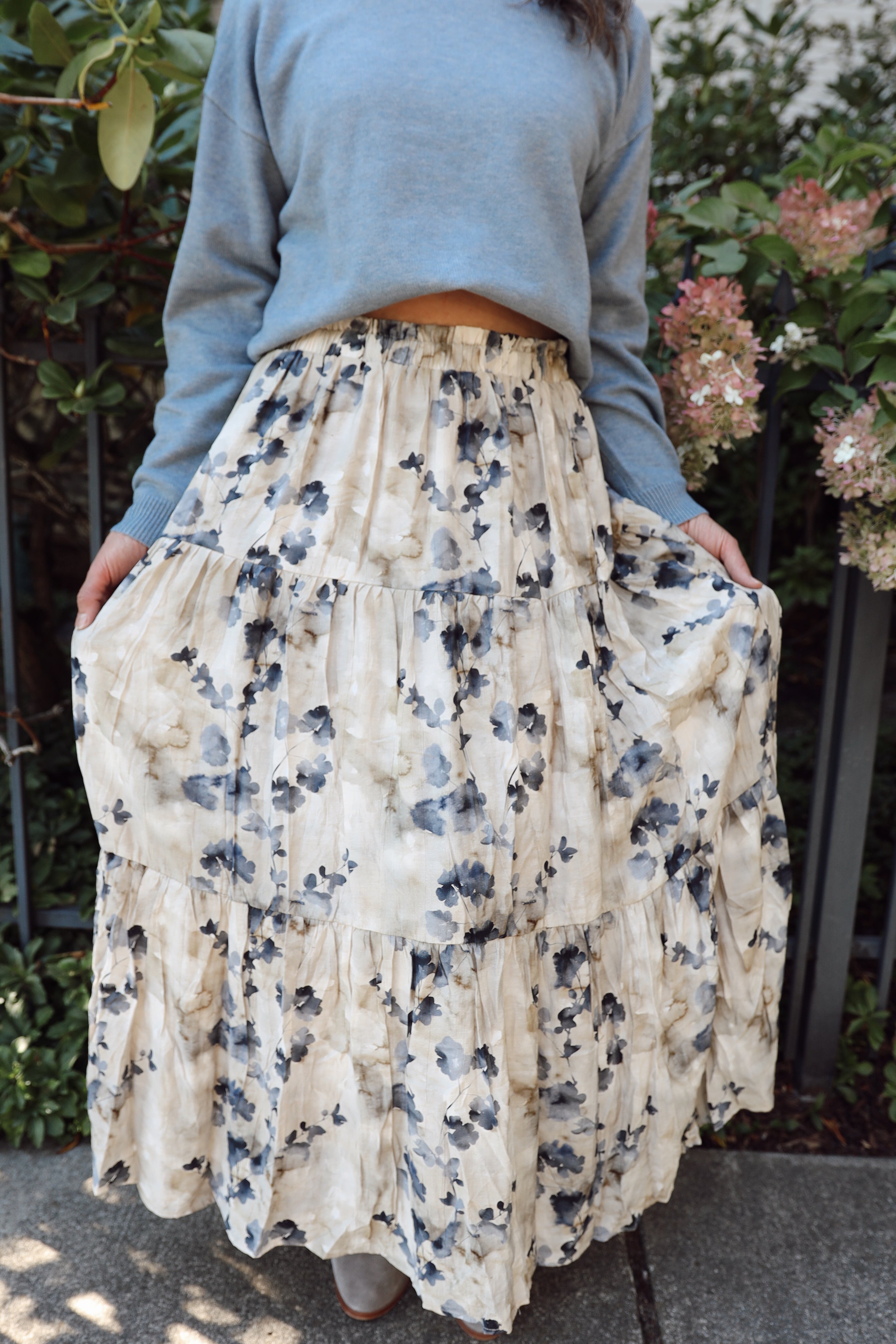 ABI FLORAL SKIRT