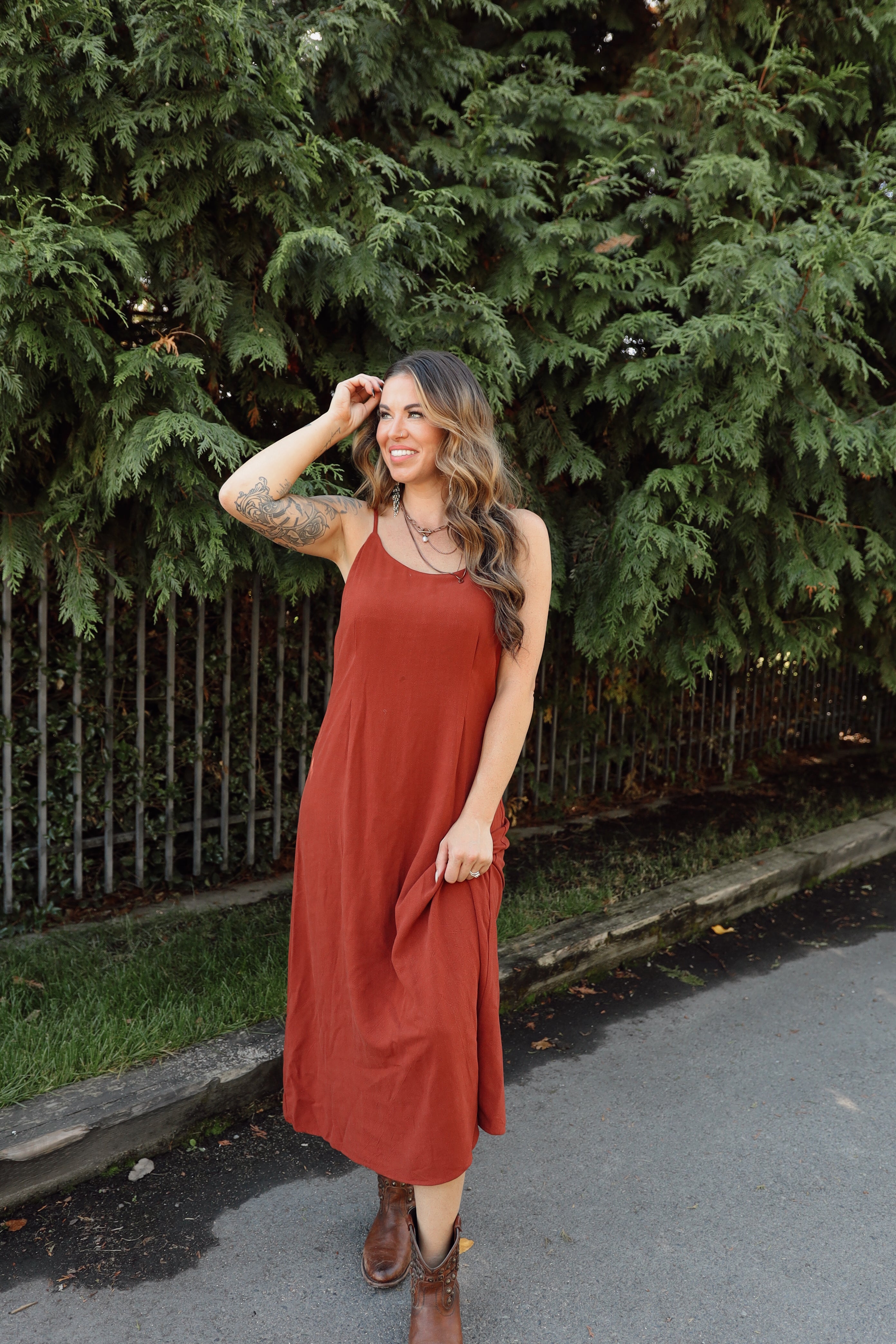 SUGARLOAF MIDI DRESS