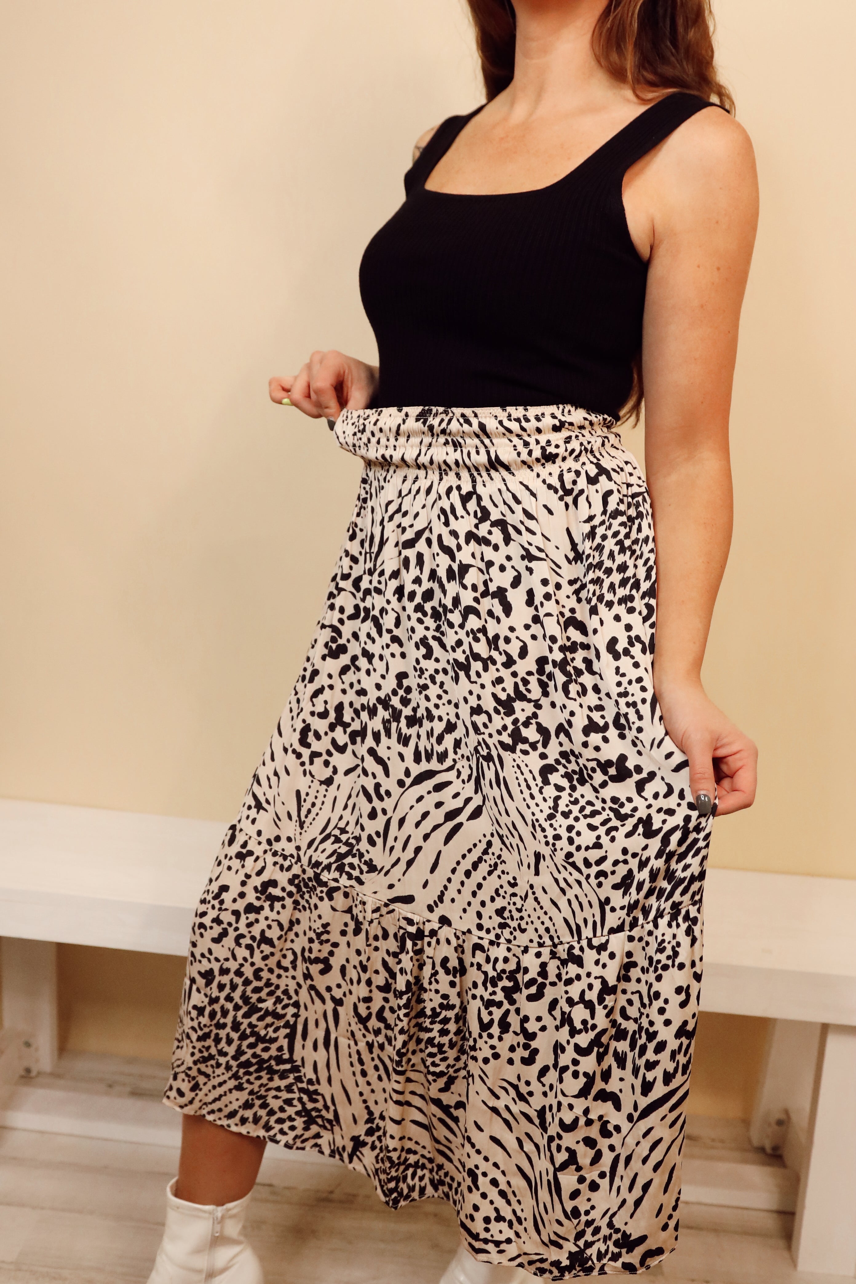 RONDA MIDI SKIRT