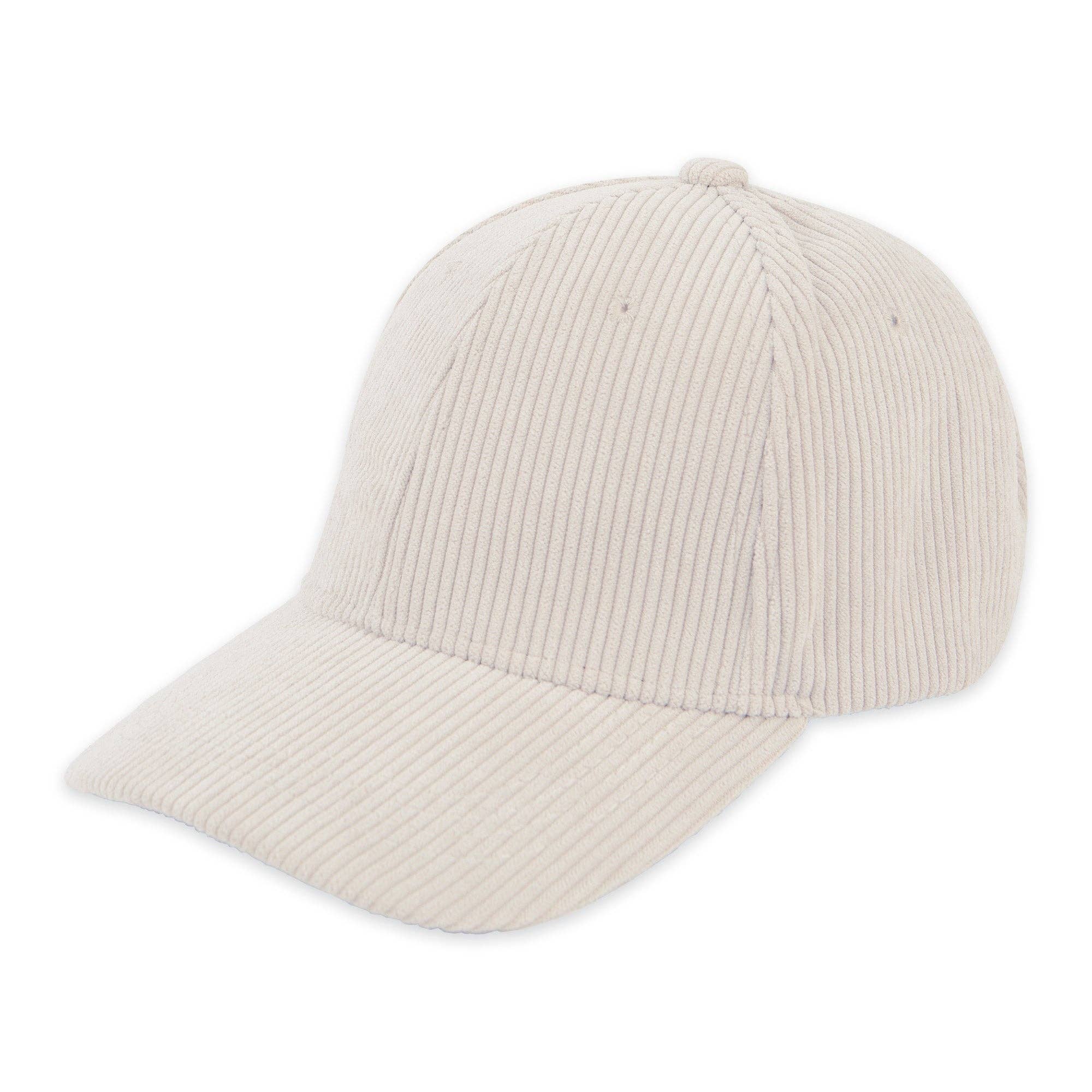 Corduroy Ball Cap - Cream