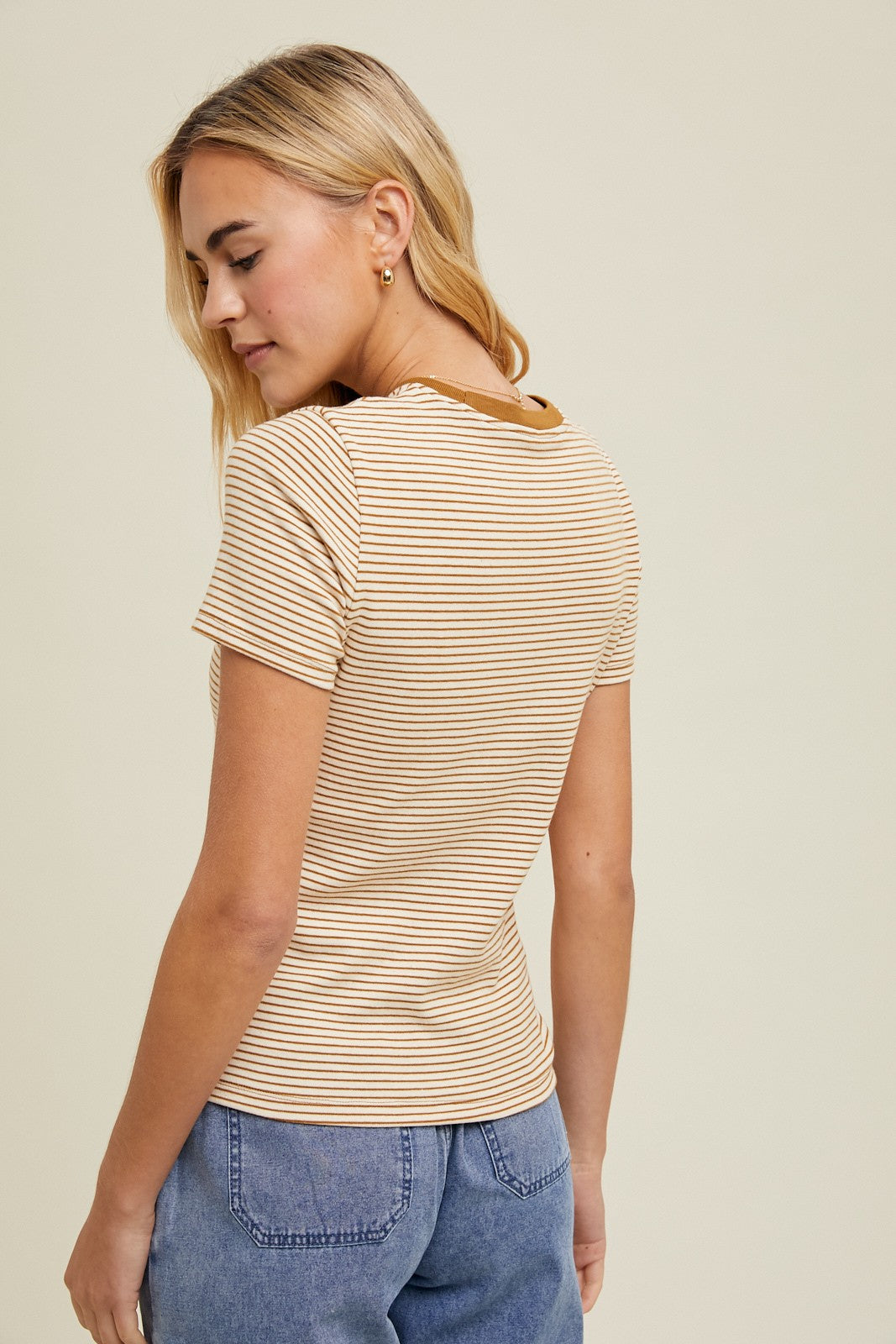 SHANNA STRIPED TEE