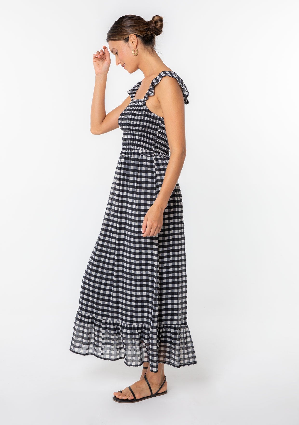 CHESLEY CHECKERED DRESS