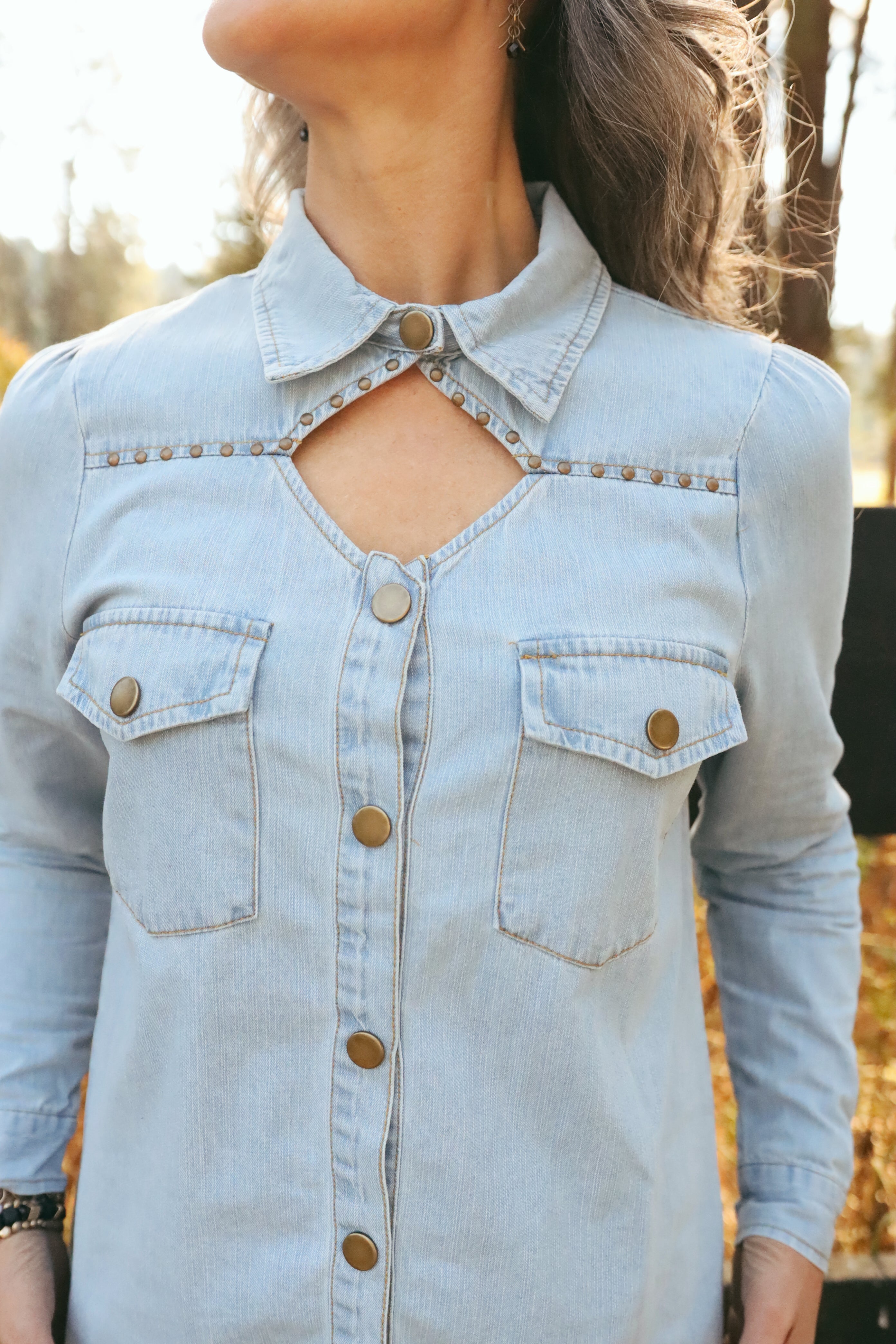 SERINA CHAMBRAY SHIRT