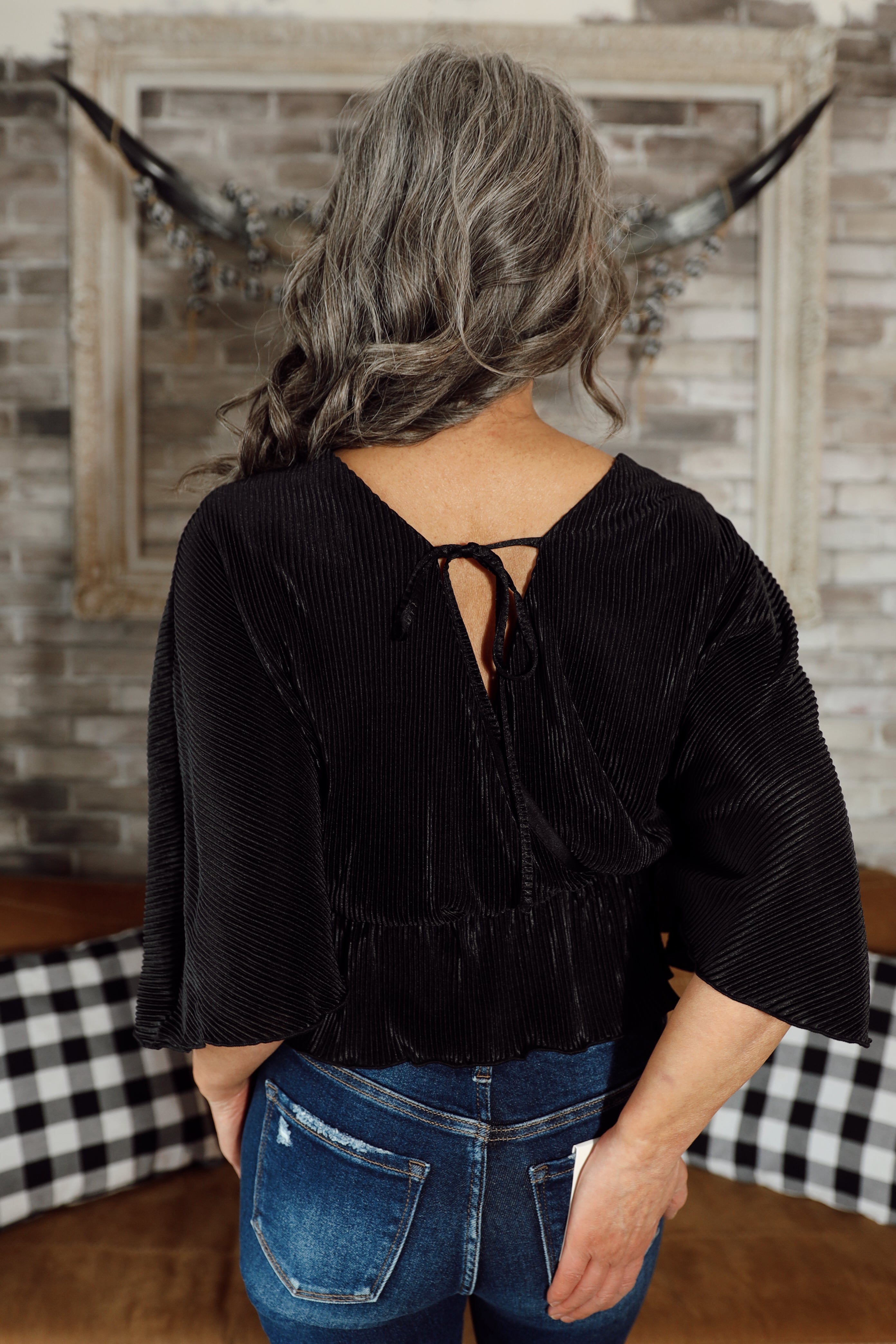 ERIKA PEPLUM TOP