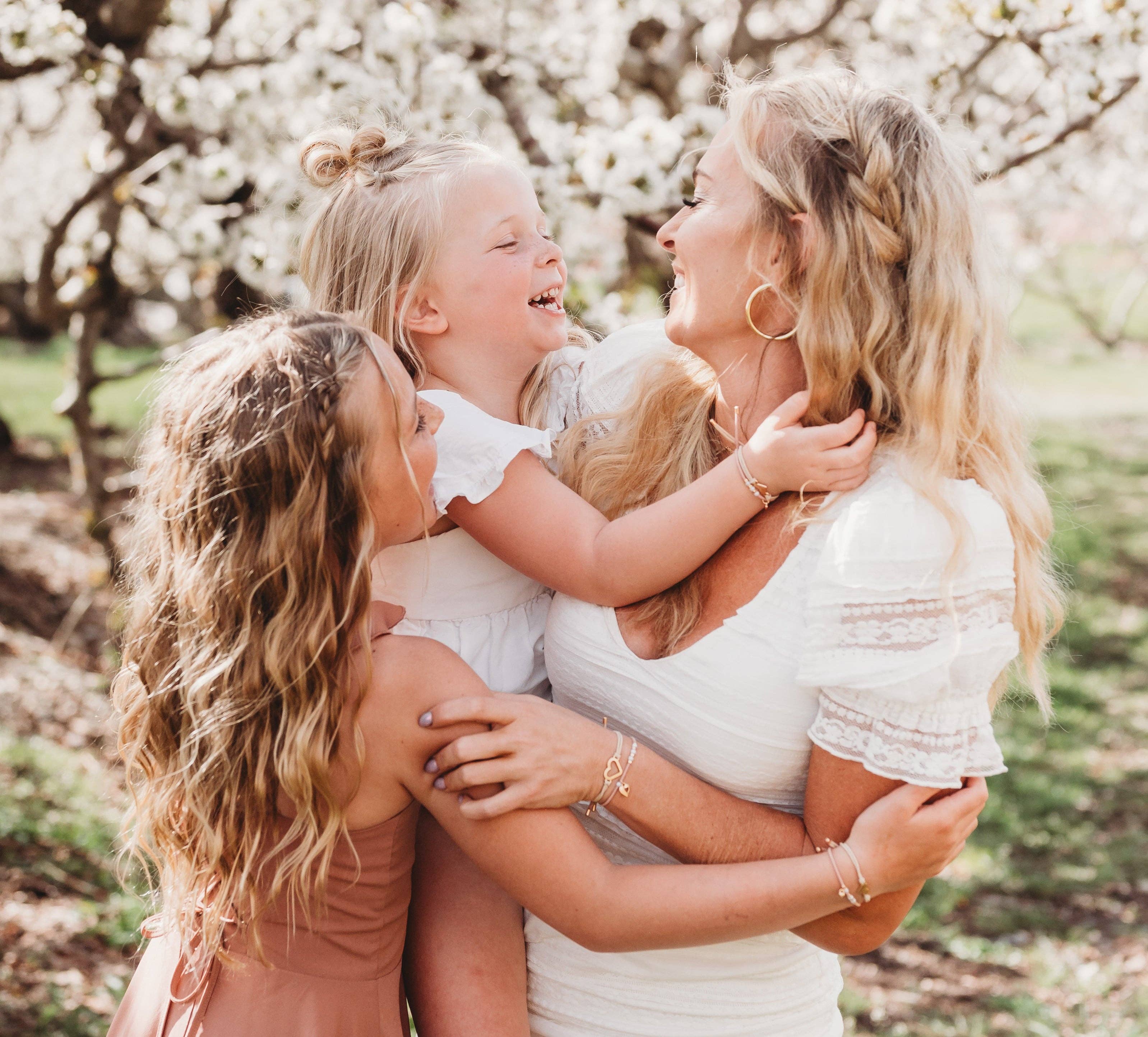 Mother / Daughter Bracelet Hair Tie