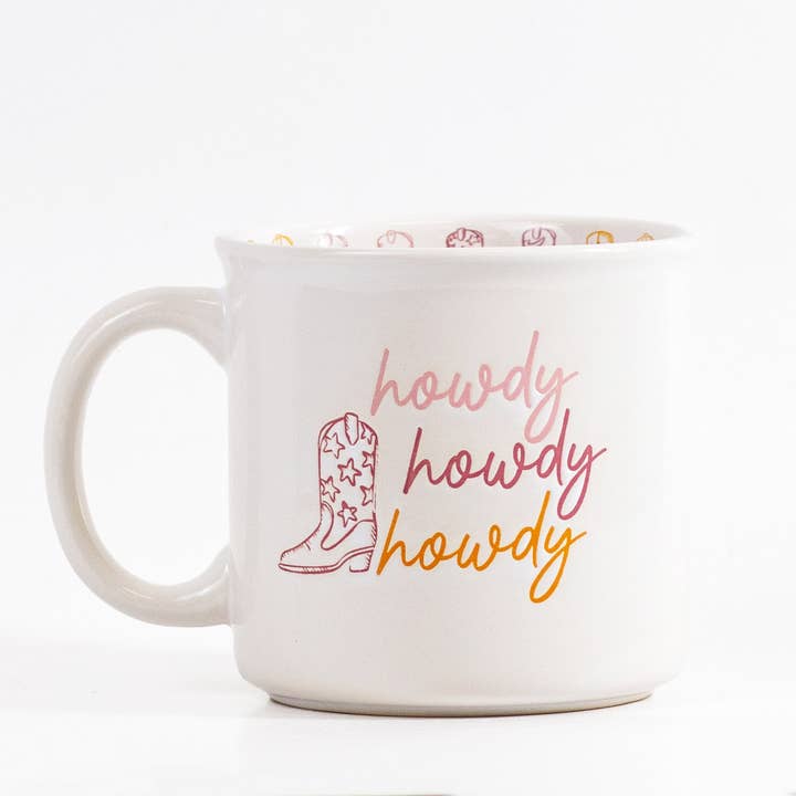 HOWDY COWGIRL COFFEE MUG