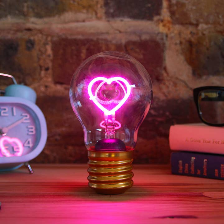 Magic Cordless Heart Lightbulb