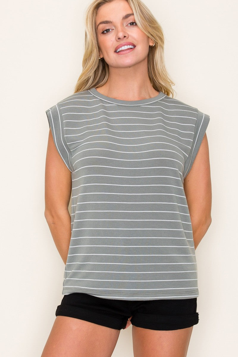 JERRIE STRIPE TOP