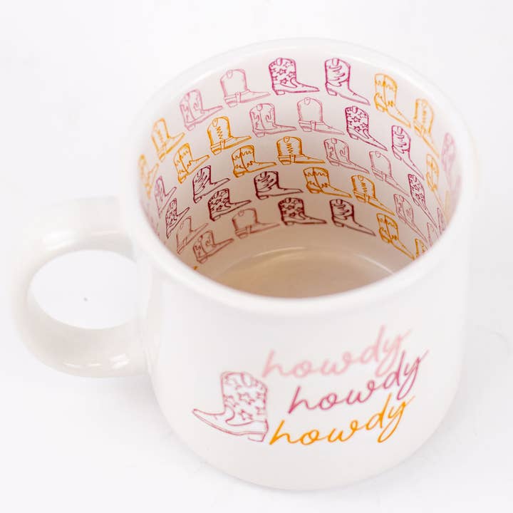 HOWDY COWGIRL COFFEE MUG