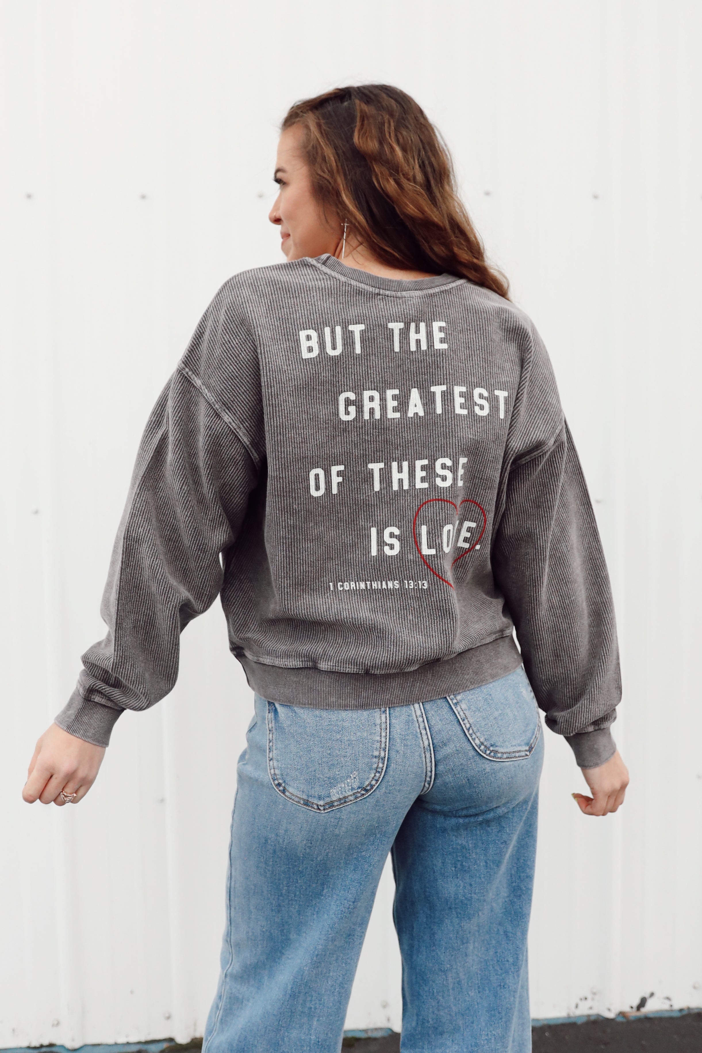 Faith Hope Love Pullover