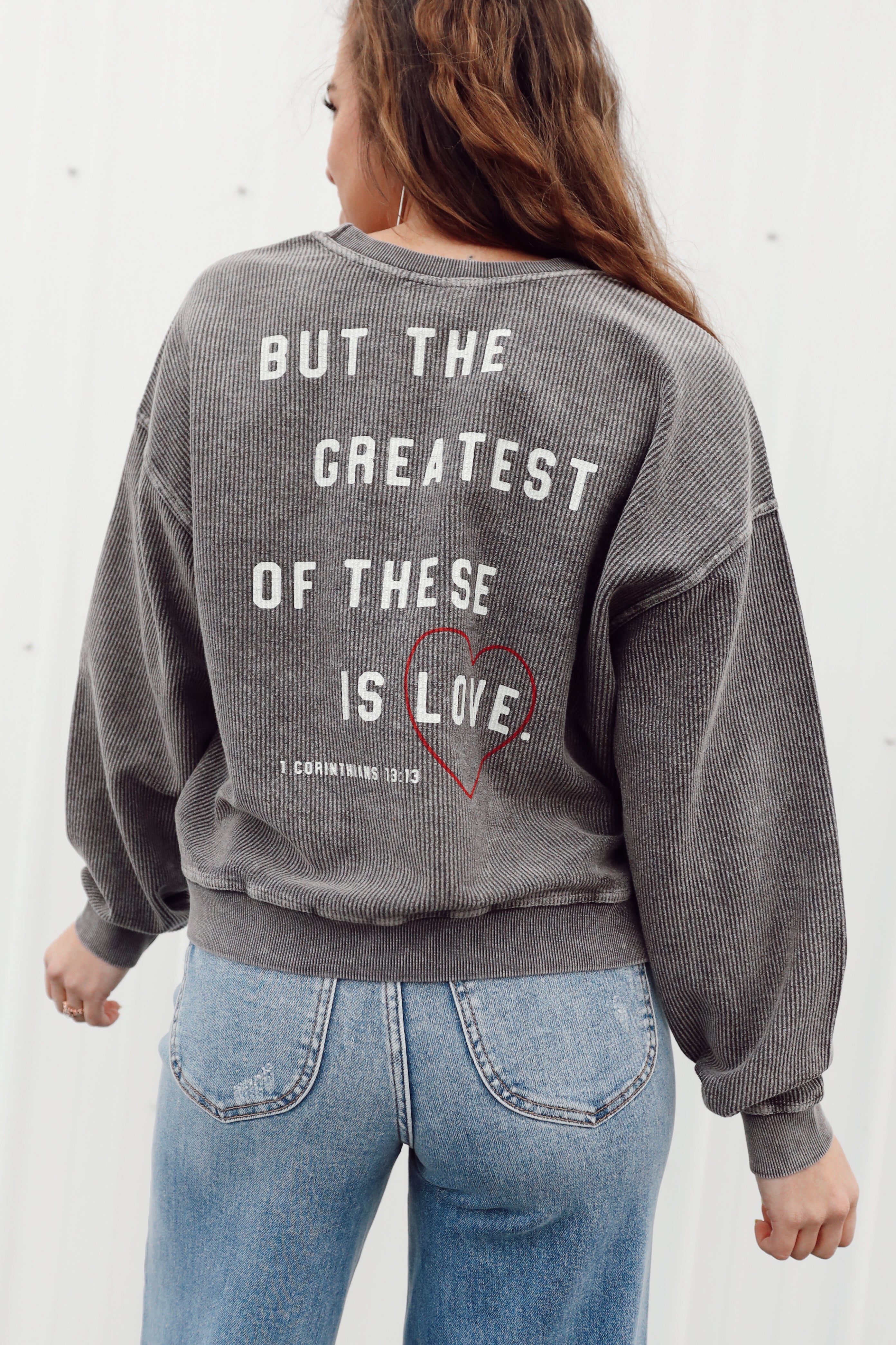 Faith Hope Love Pullover