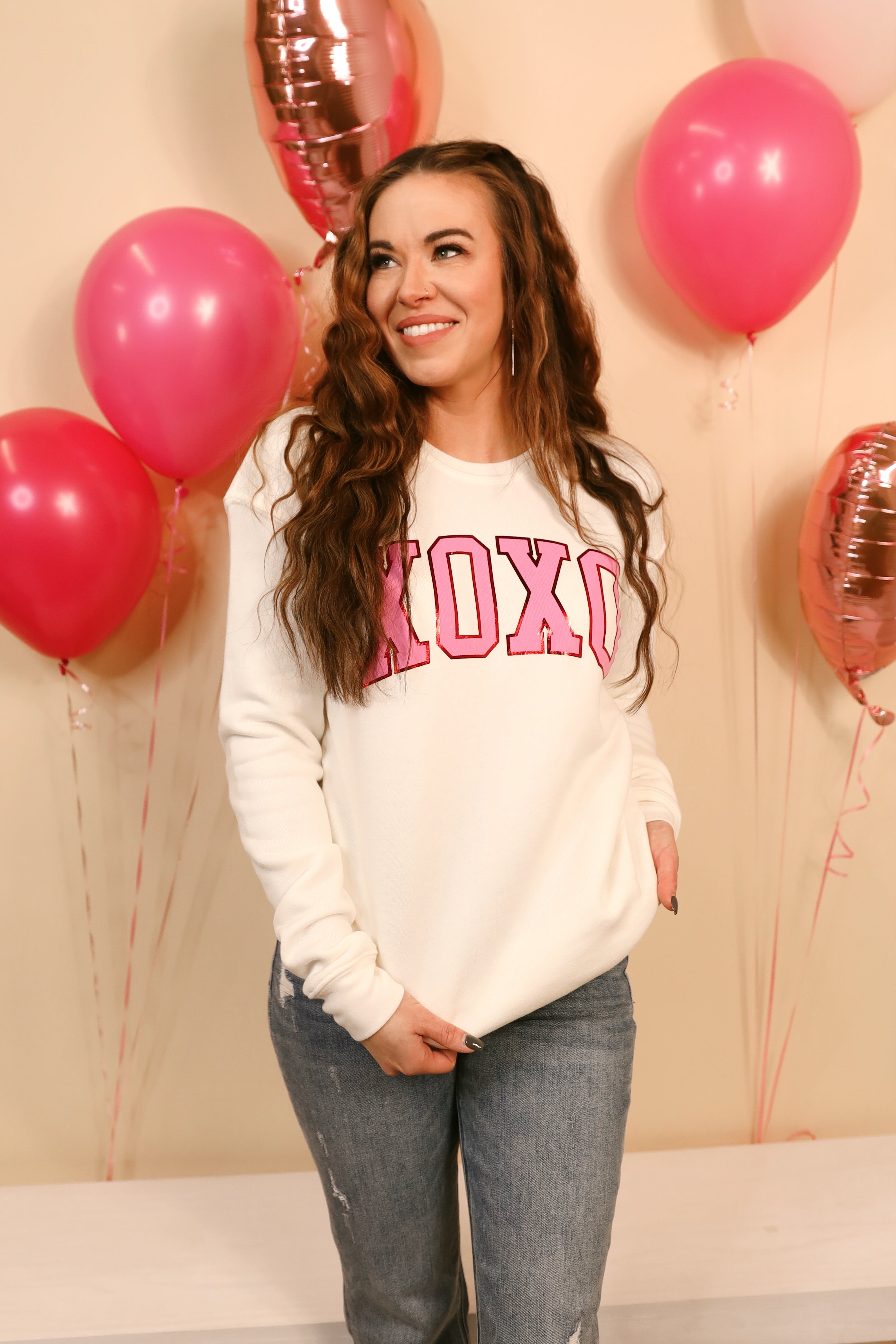 XOXO FOIL Sweatshirt