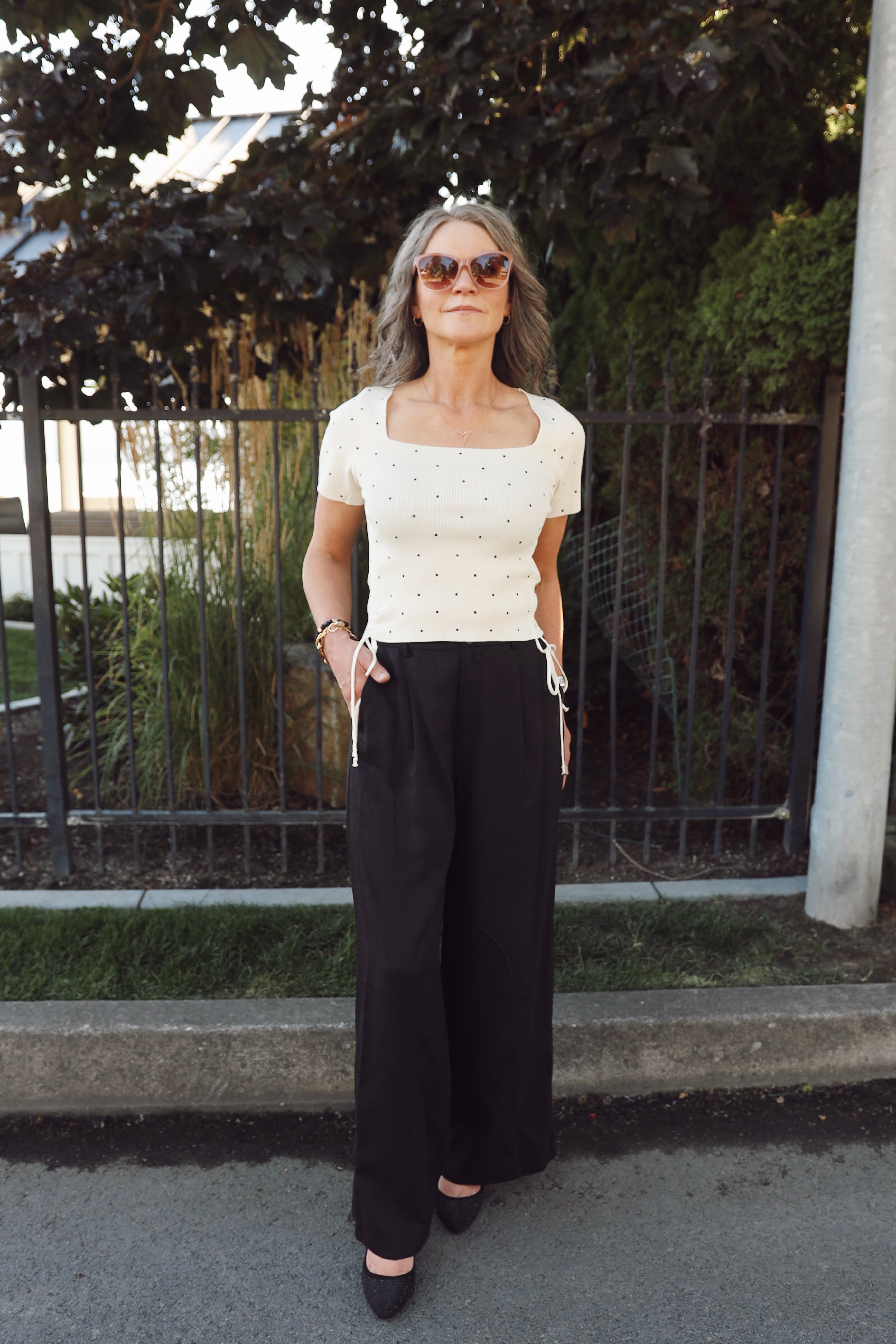 DRESS CODE FRONT PLEAT PANTS