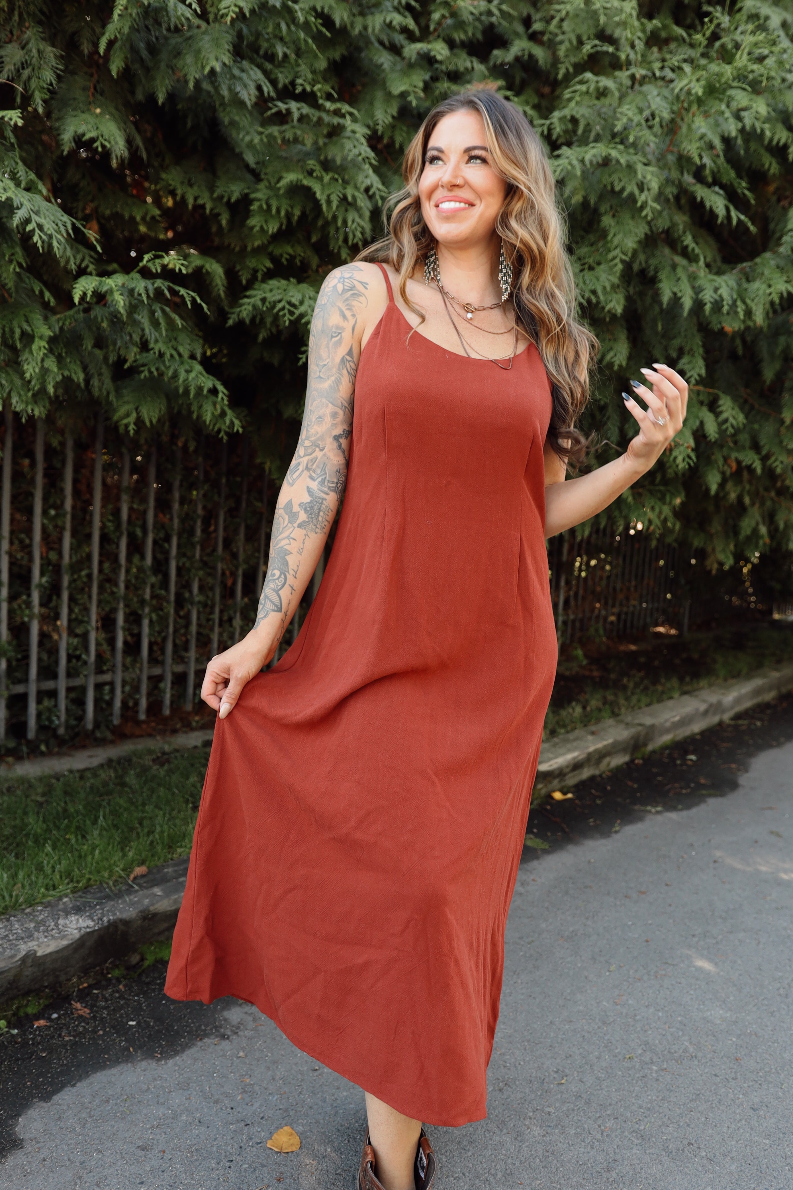 SUGARLOAF MIDI DRESS