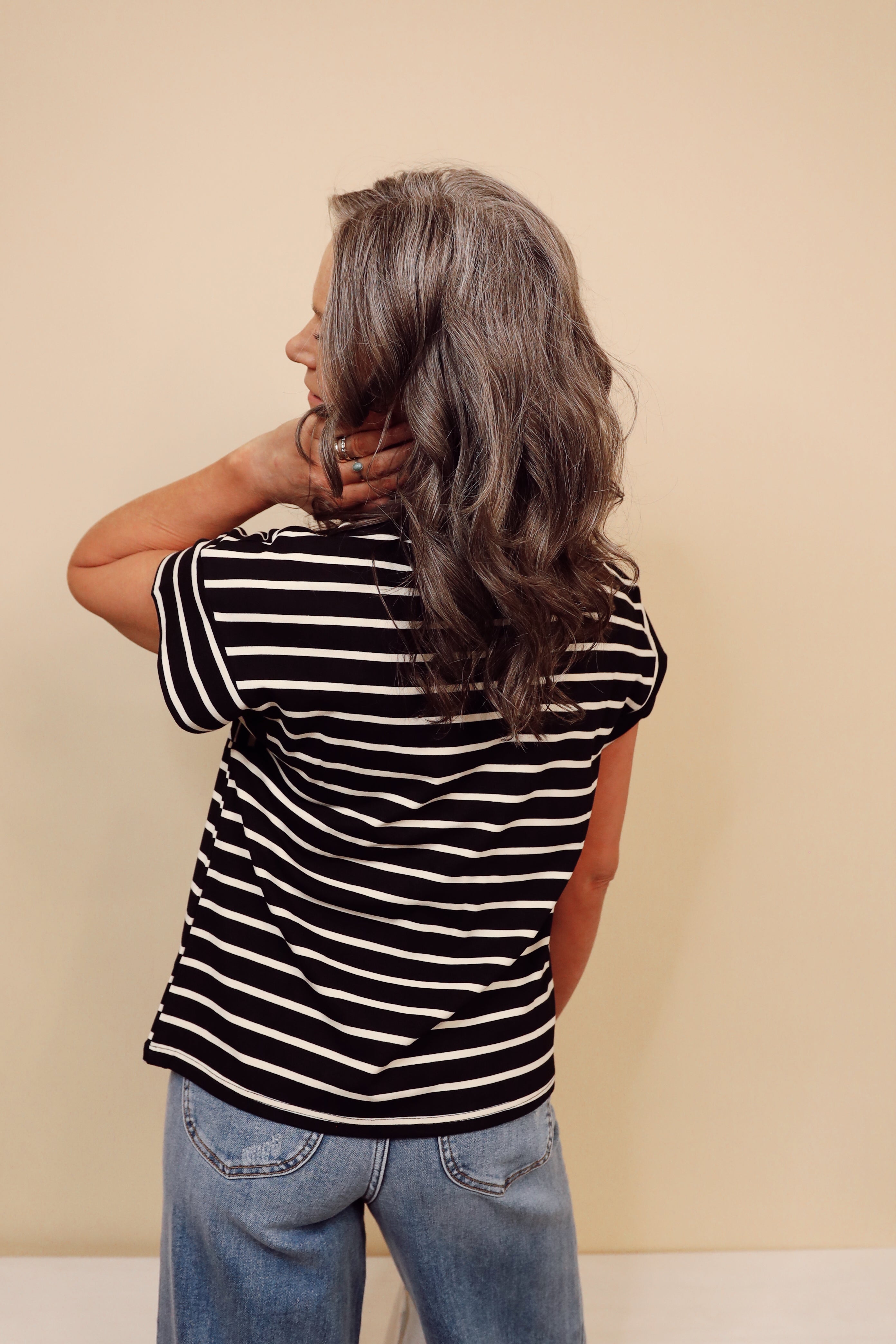 JENNIE STRIPE TEE