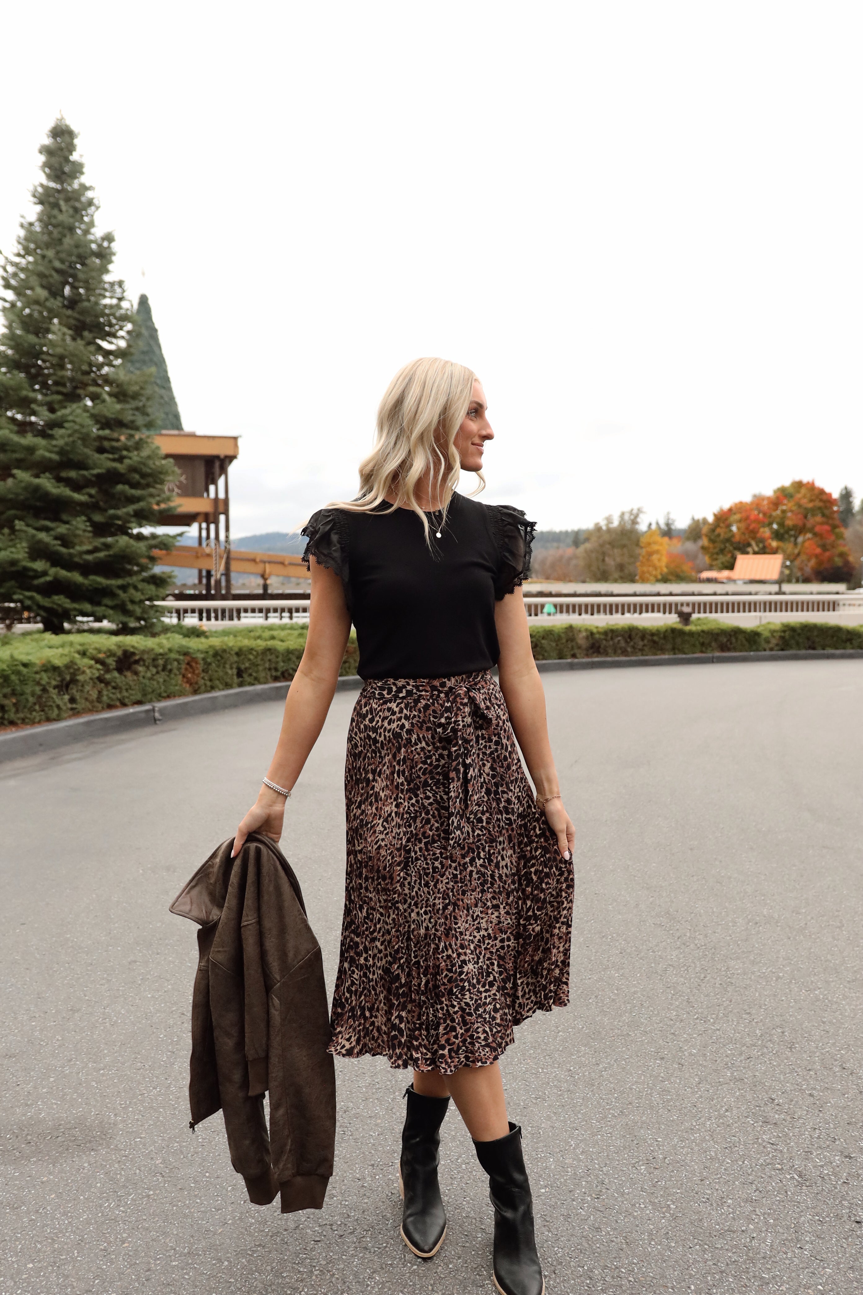 BRIDGET MIDI SKIRT