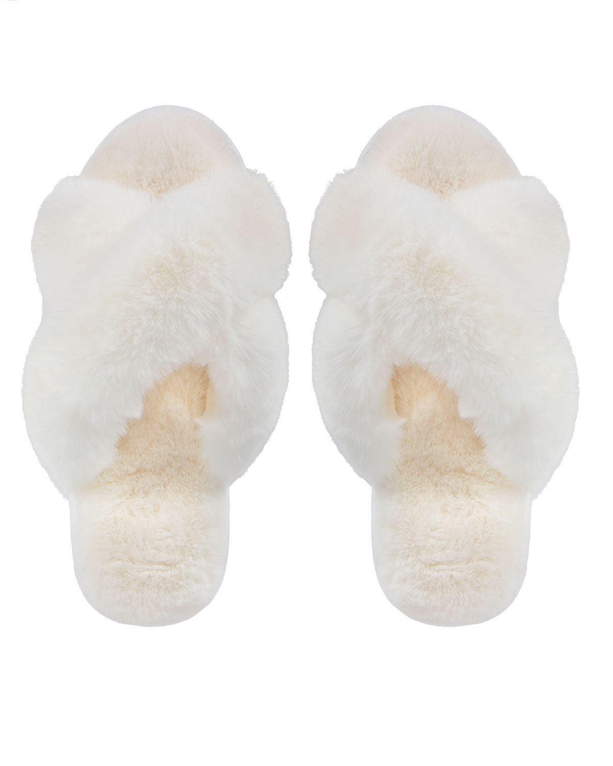 Beverly Faux Fur Memory Foam Plush Slipper