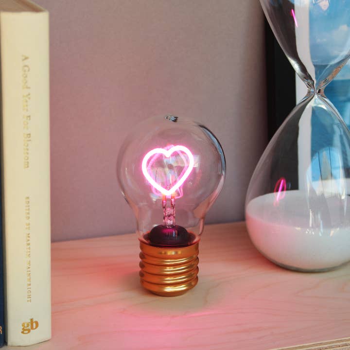 Magic Cordless Heart Lightbulb