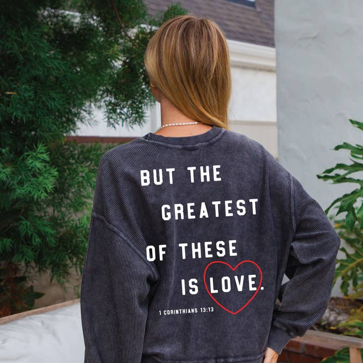 Faith Hope Love Pullover