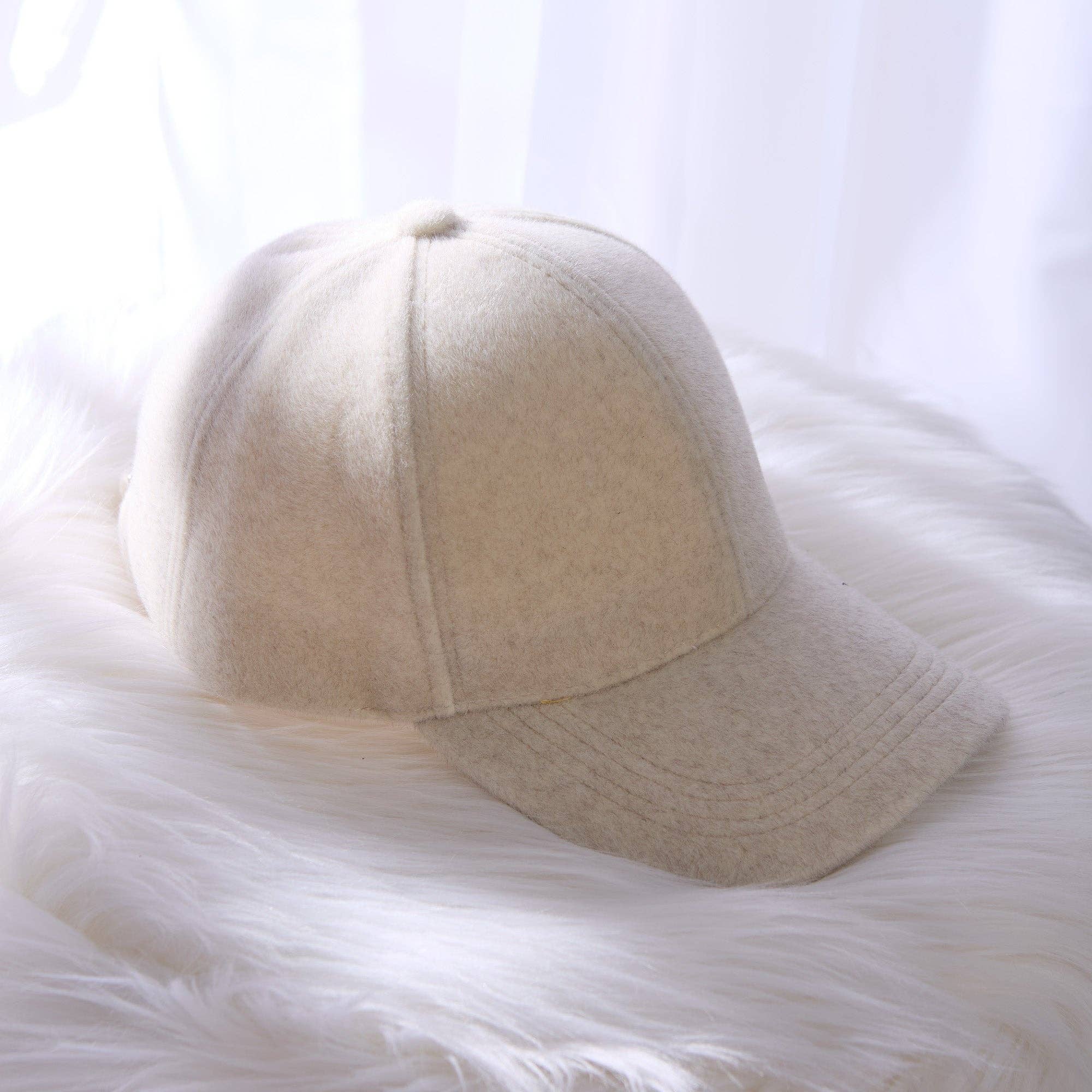 Heathered Ball Cap - Cream