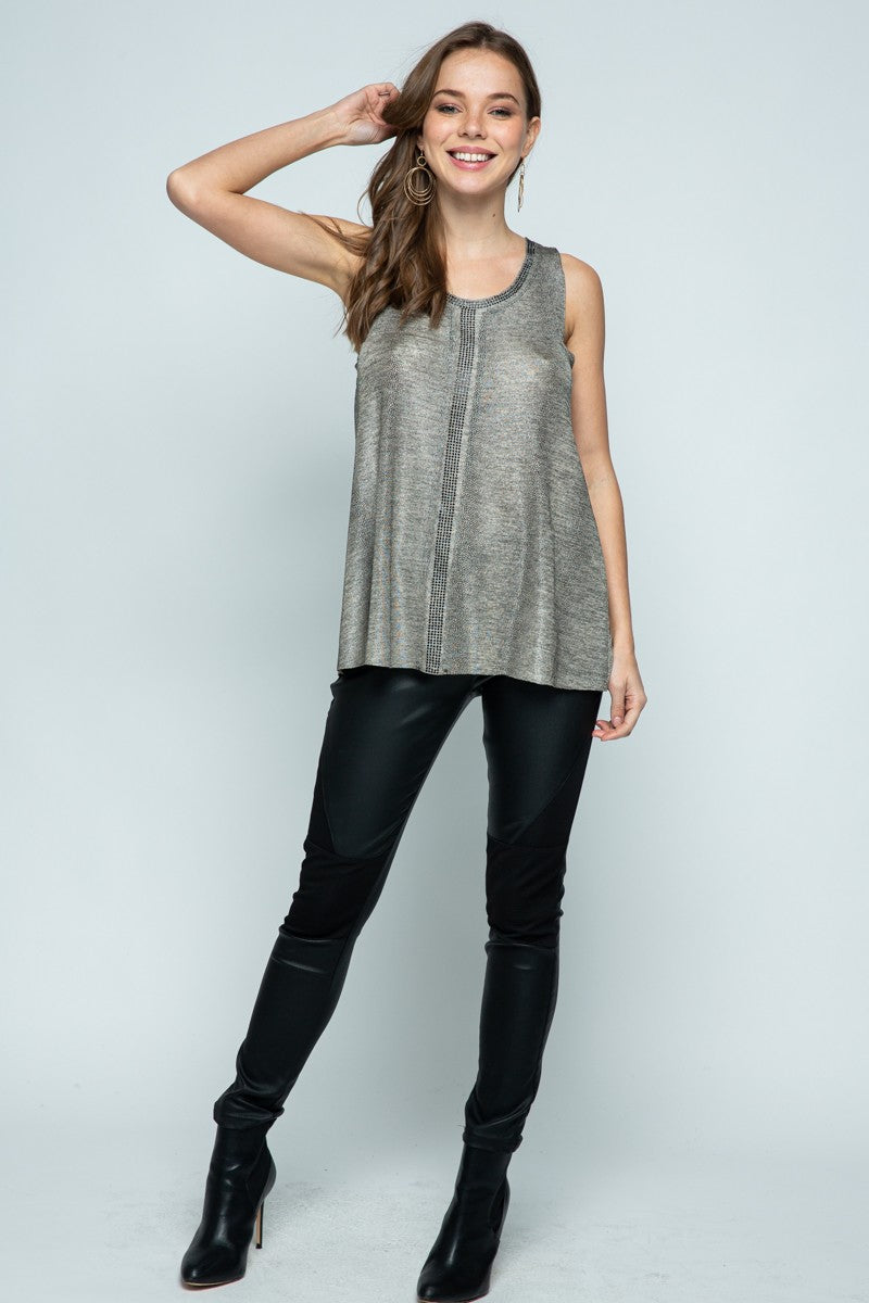 WINI SNAKESKIN PRINT TANK