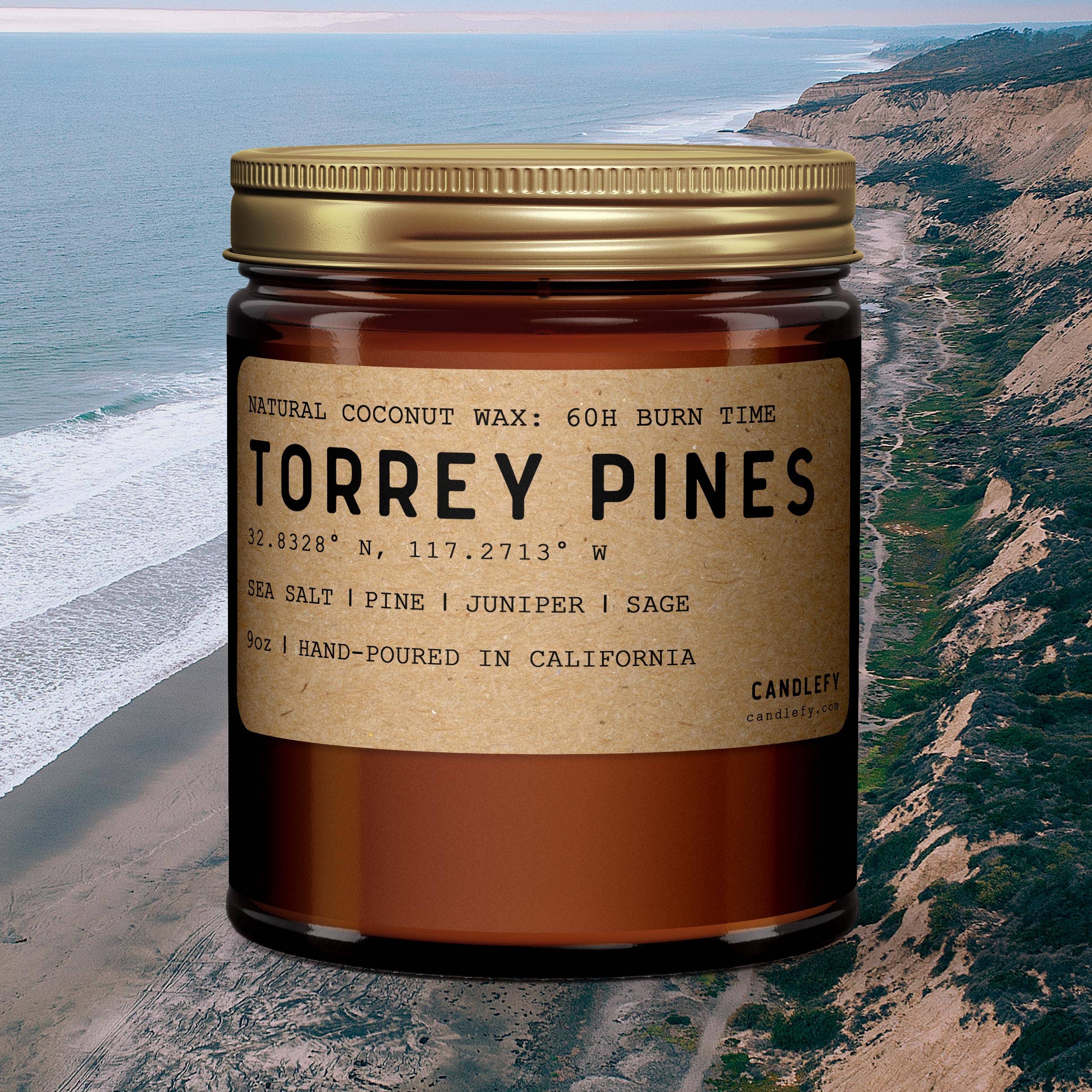 Torrey Pines California Candle